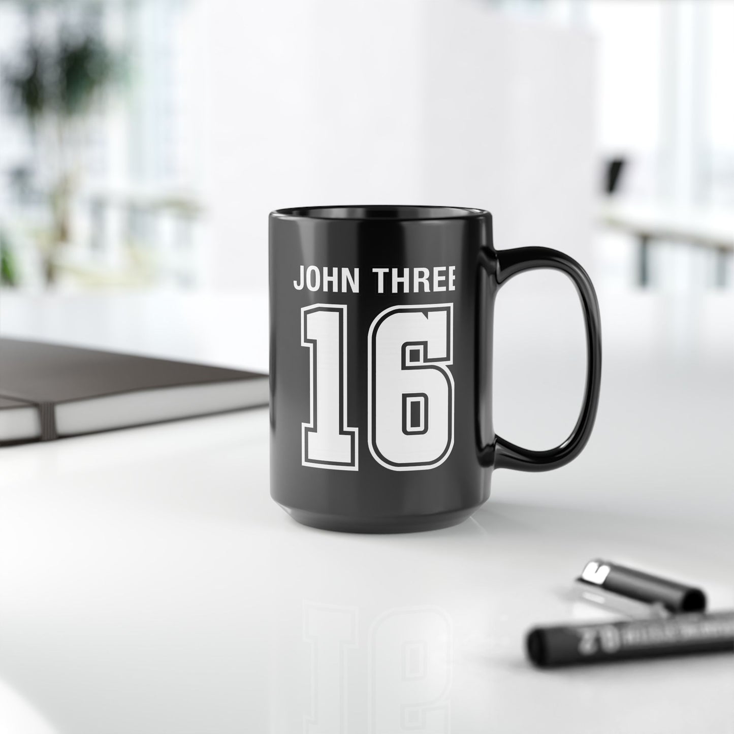 John Three 16 Mug — 15oz