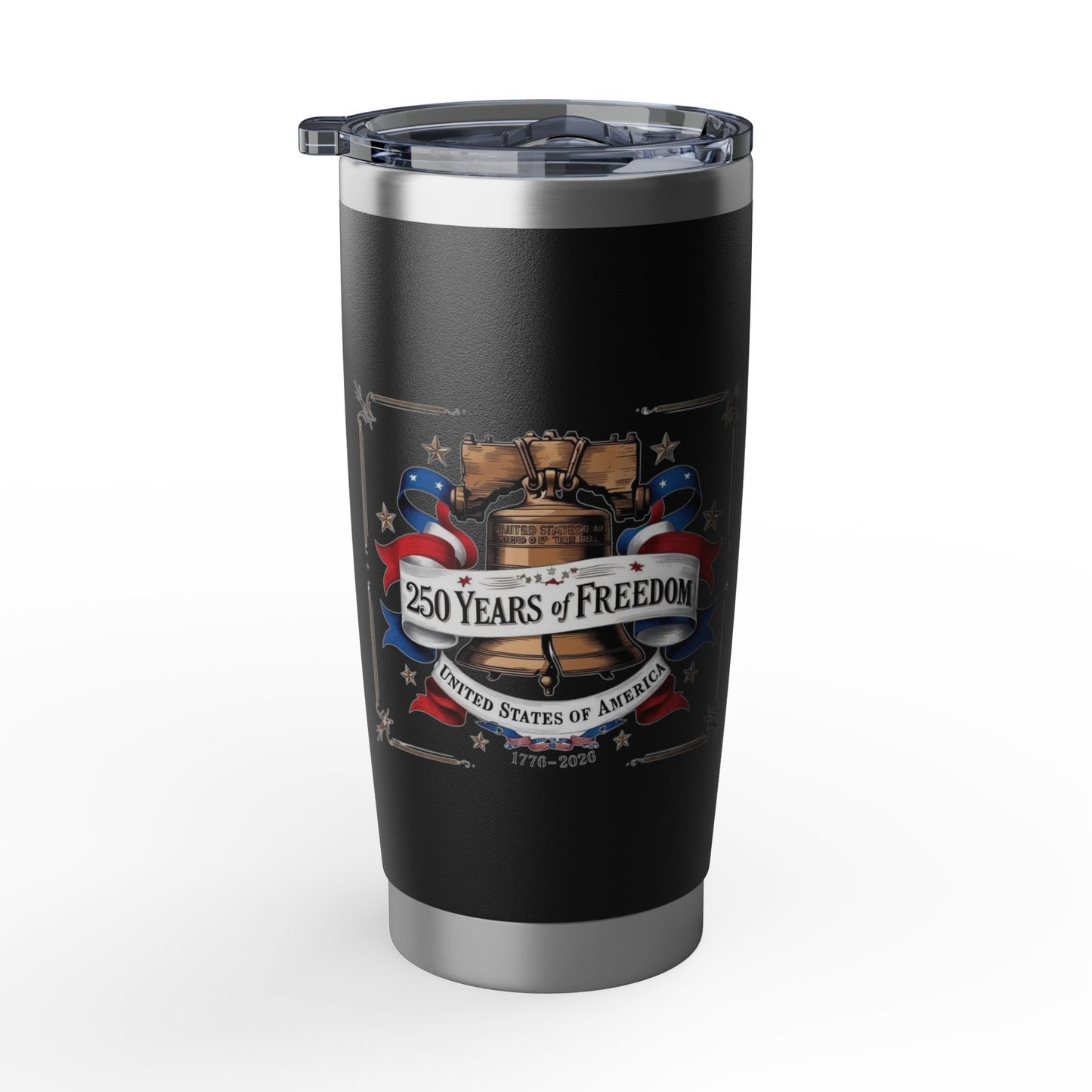 #250 250 Years of Freedom Liberty Bell Vagabond 20oz Tumbler Stainless Travel Cup