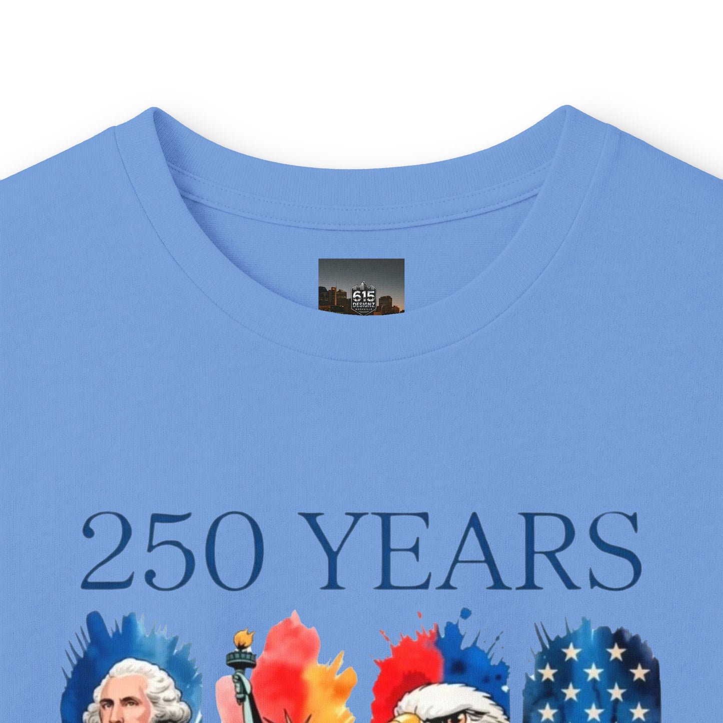 #250 250 Years American History Celebration 1776–2026 Patriotic Long Sleeve Tee