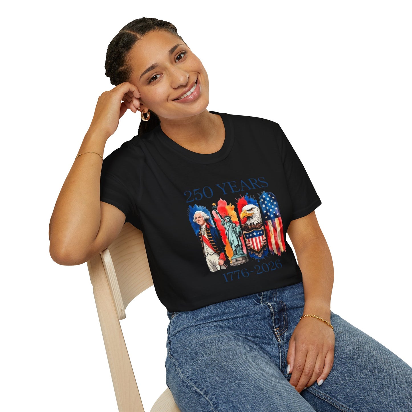 #250 250 Years American History Celebration 1776–2026 Patriotic T-Shirt