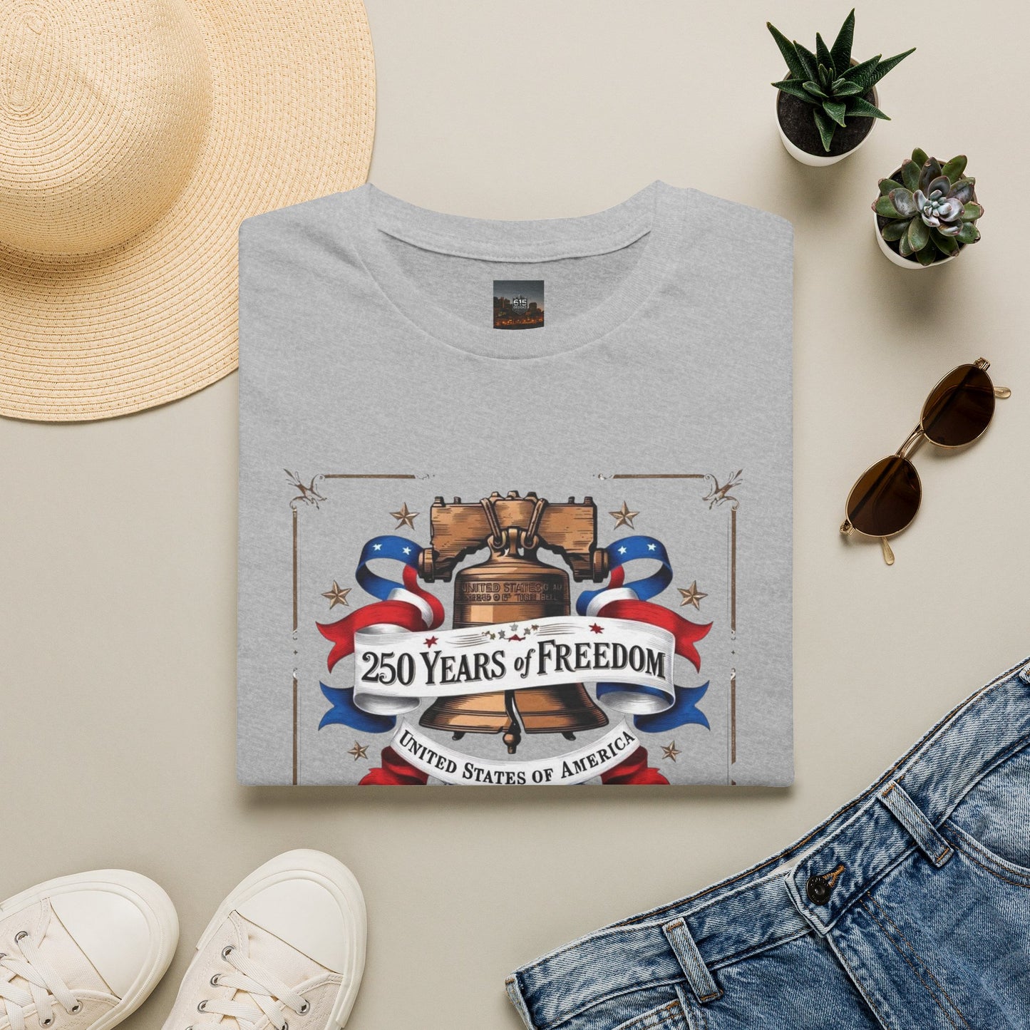 #250 250 Years of Freedom Liberty Bell Tee
