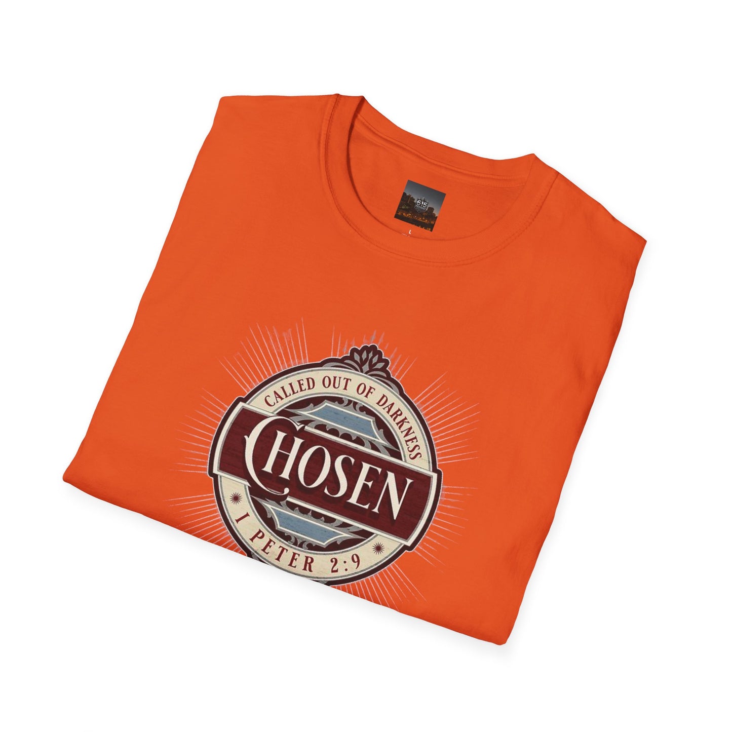 Chosen Graphic T-Shirt — "Called Out of Darkness" Faith Tee