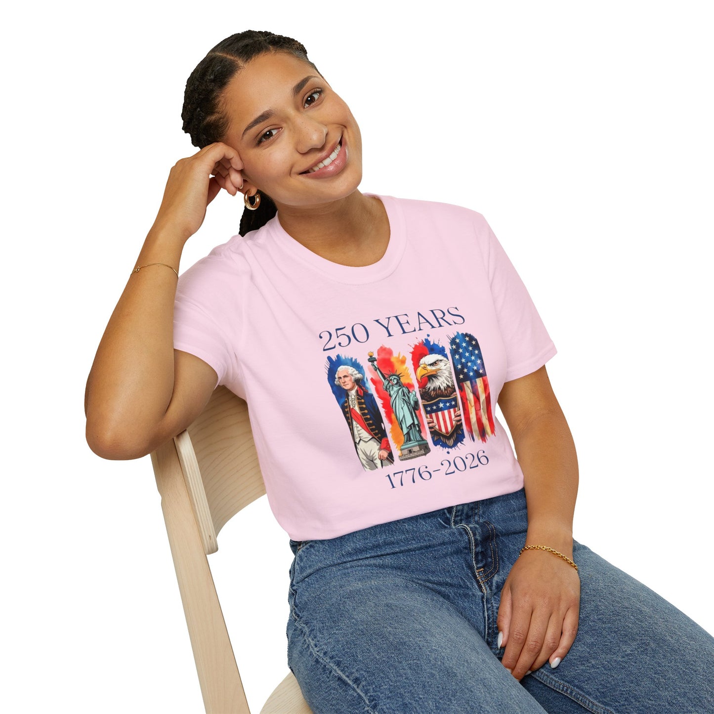 #250 250 Years American History Celebration 1776–2026 Patriotic T-Shirt