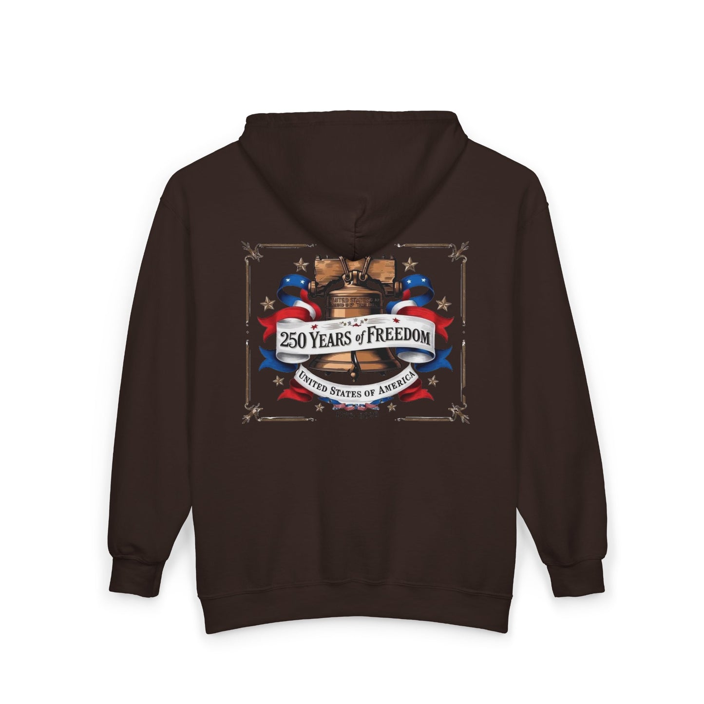 #250 250 Years of Freedom Liberty Bell Zip Hoodie