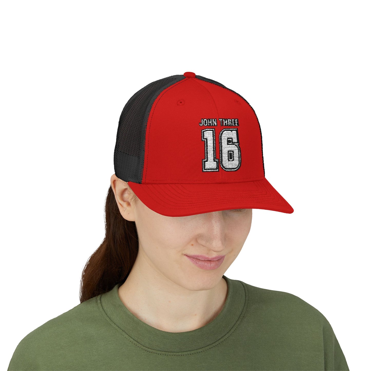 John Three 16 Vintage Varsity Trucker Cap