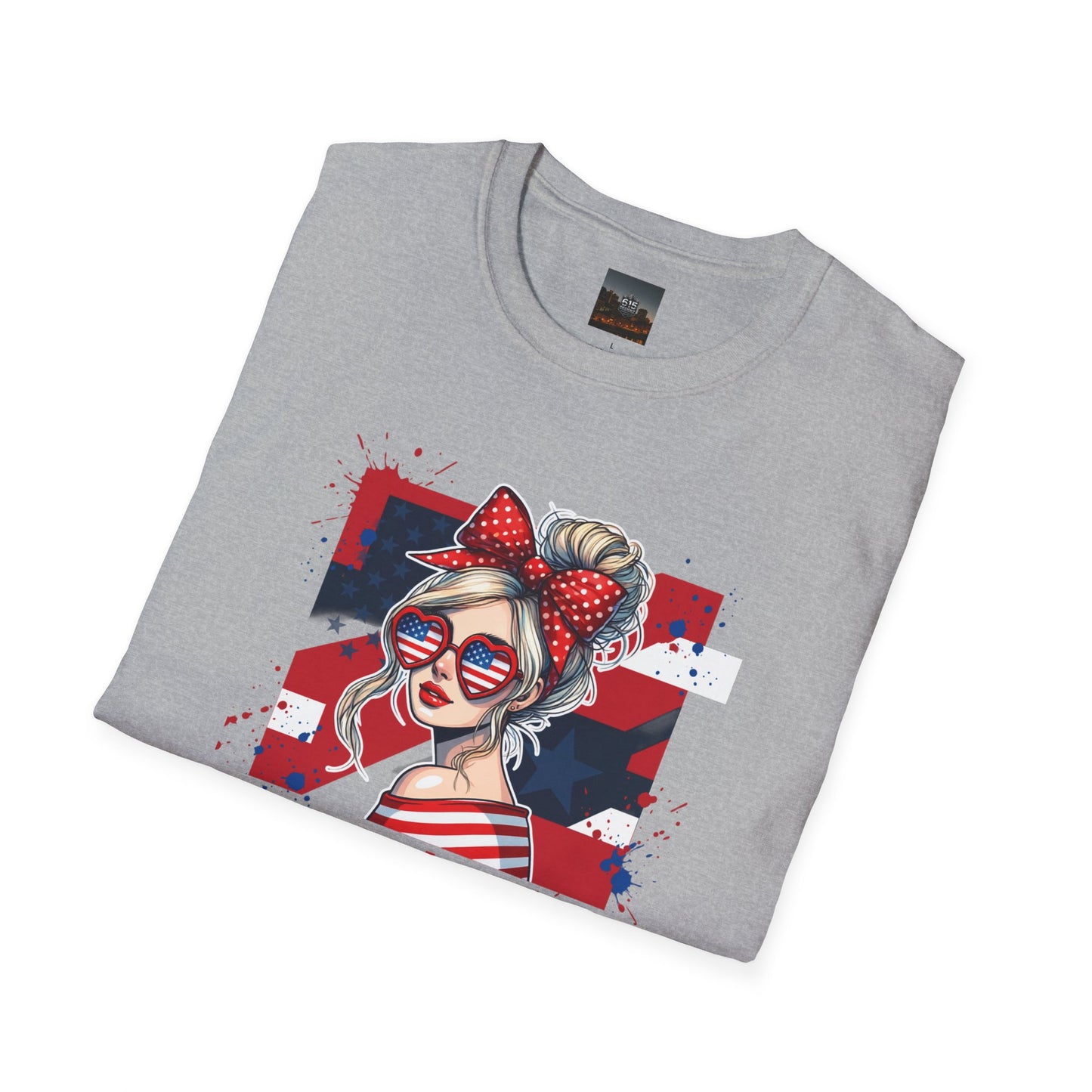 #250 All American Girl Patriotic T-Shirt