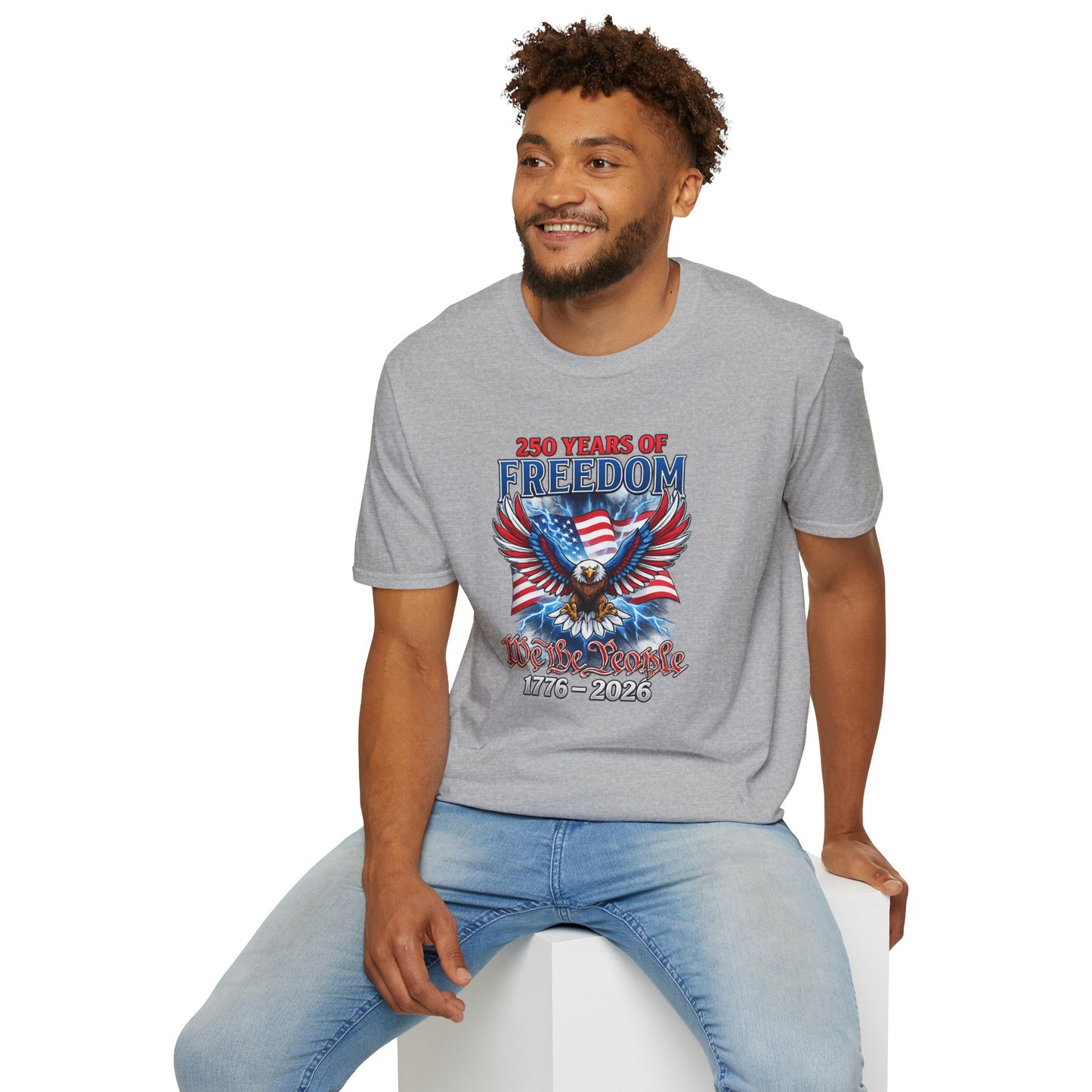 #250 250 Years of Freedom 1776–2026 Eagle T-Shirt