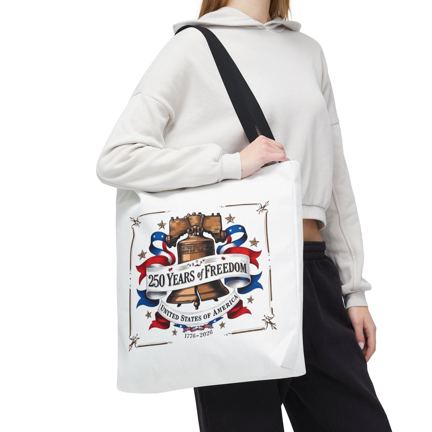 #250 250 Years of Freedom Liberty Bell Tote Bag
