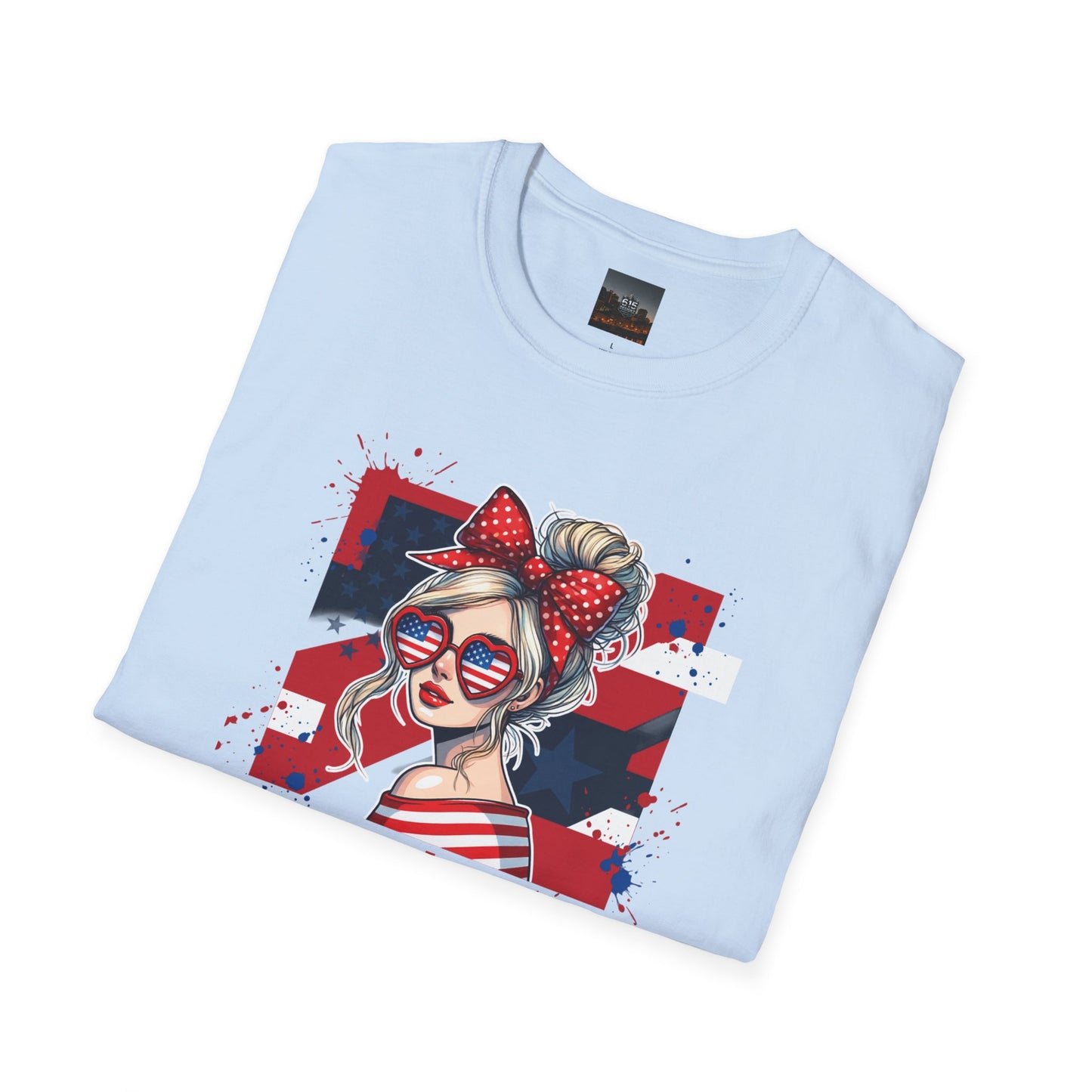 #250 All American Girl Patriotic T-Shirt