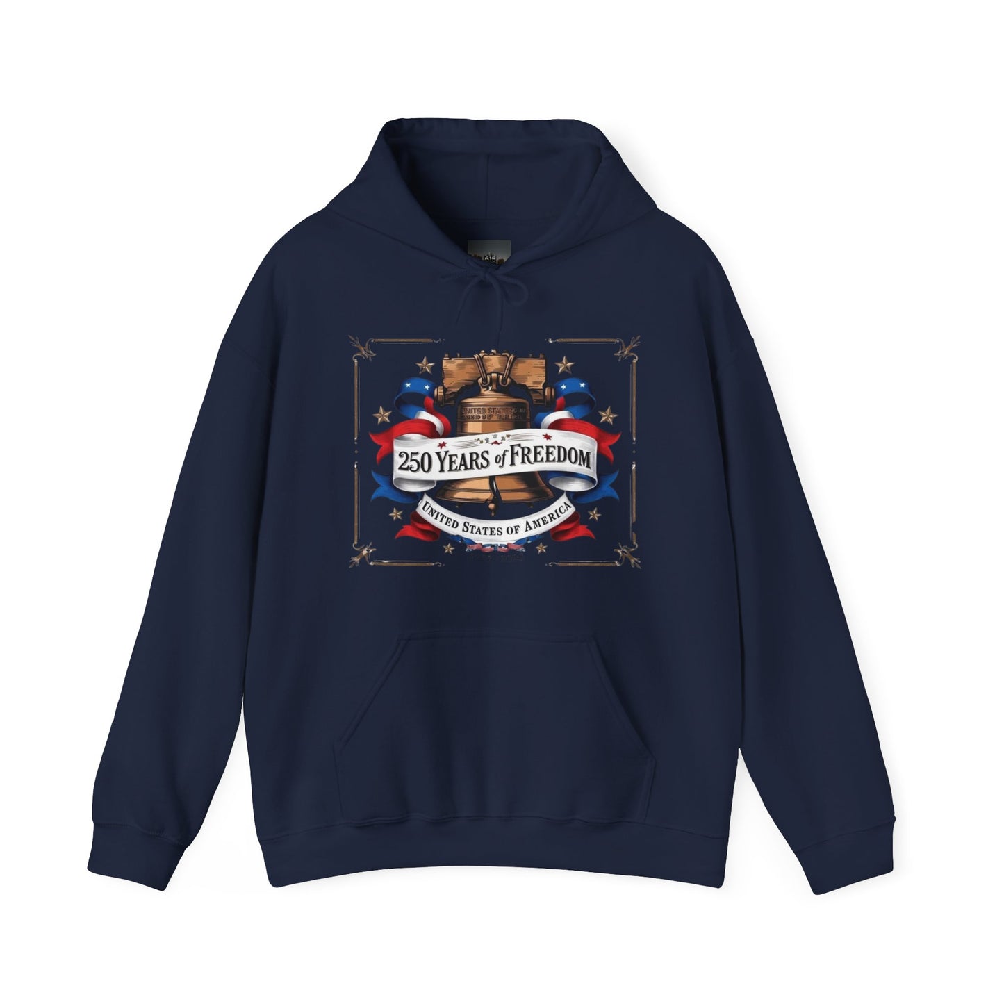 #250 250 Years of Freedom Liberty Bell Hoodie