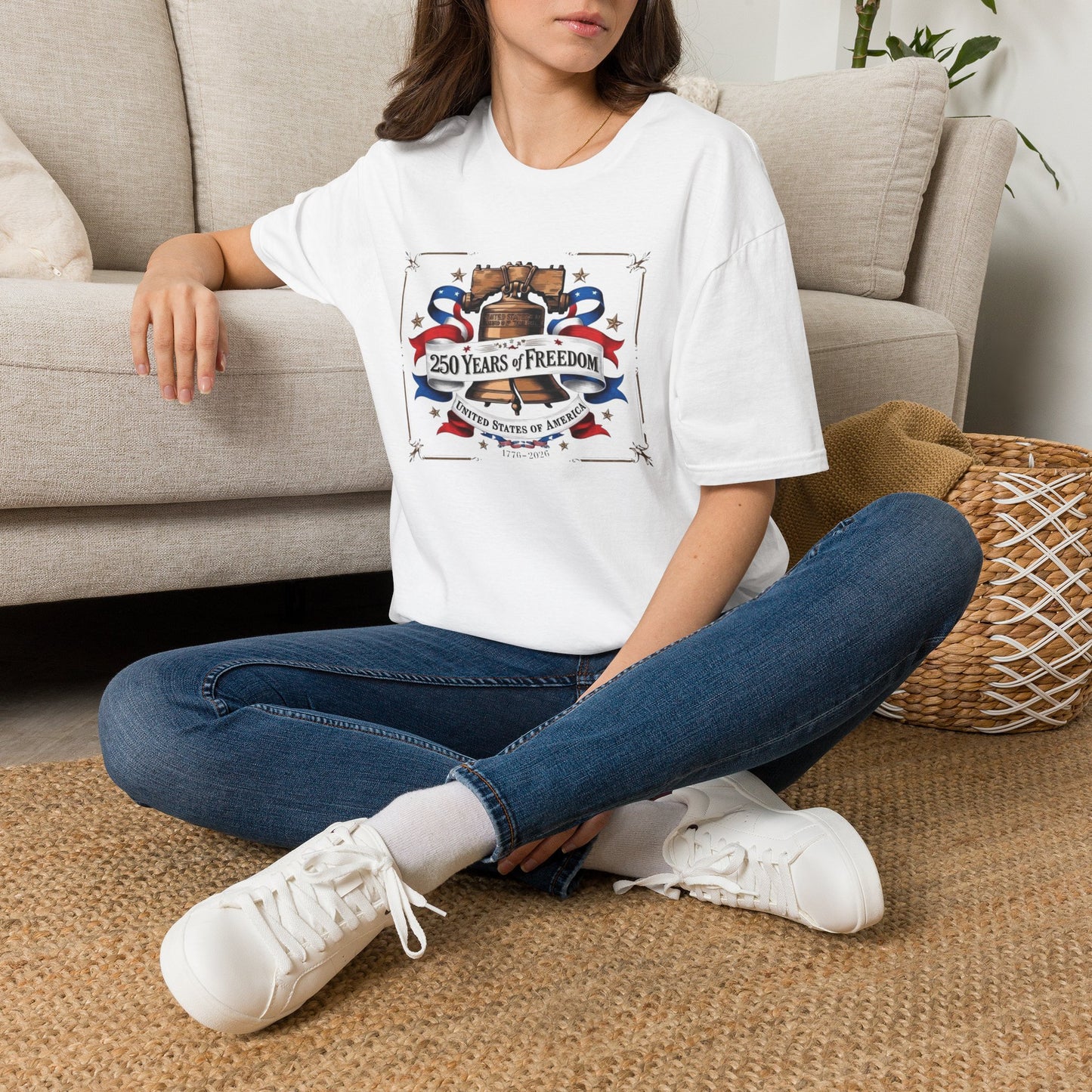 #250 250 Years of Freedom Liberty Bell Tee