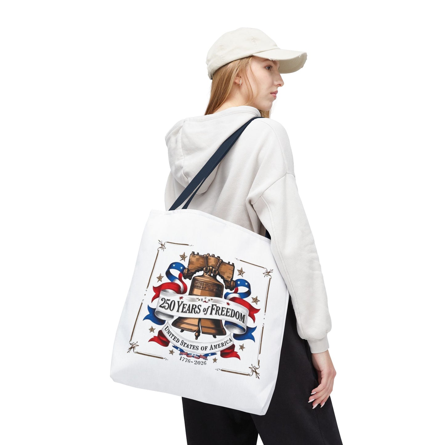 #250 250 Years of Freedom Liberty Bell Tote Bag
