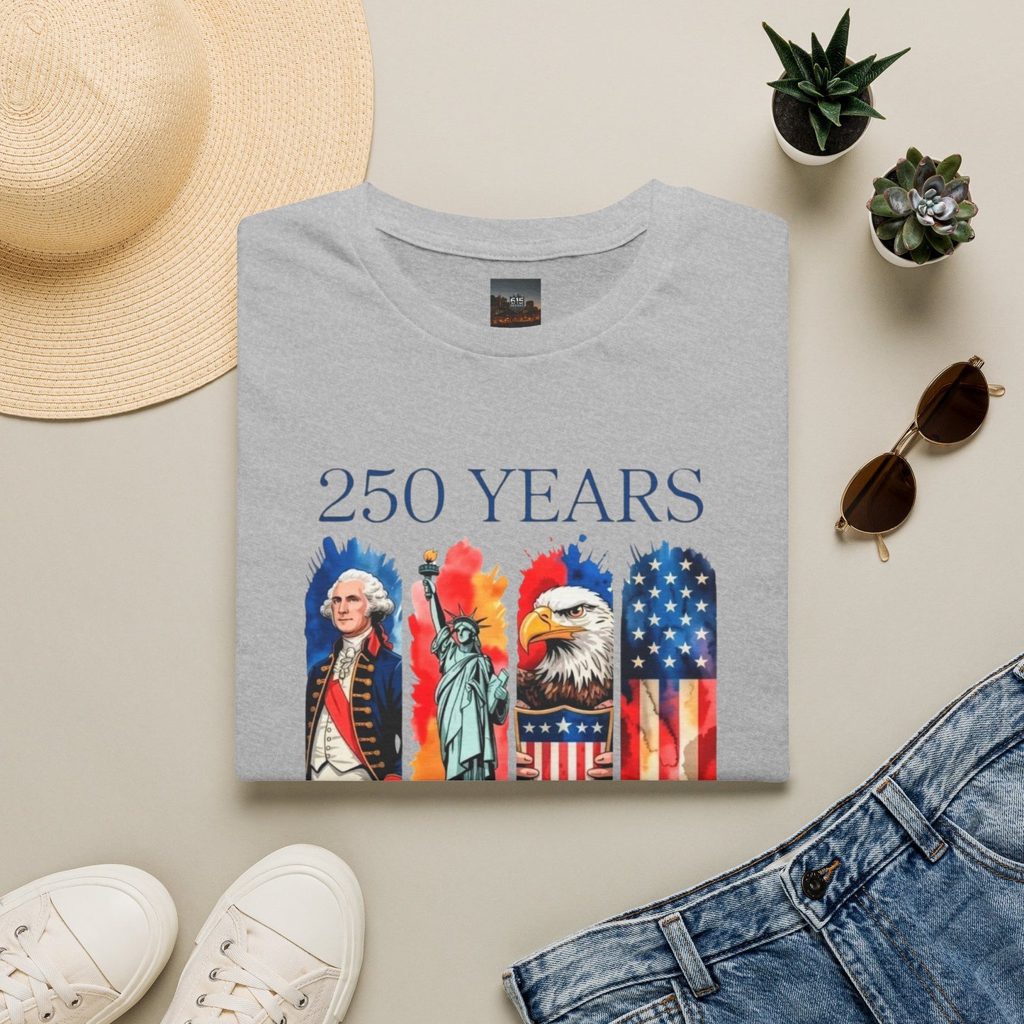 #250 250 Years American History Celebration 1776–2026 Patriotic T-Shirt