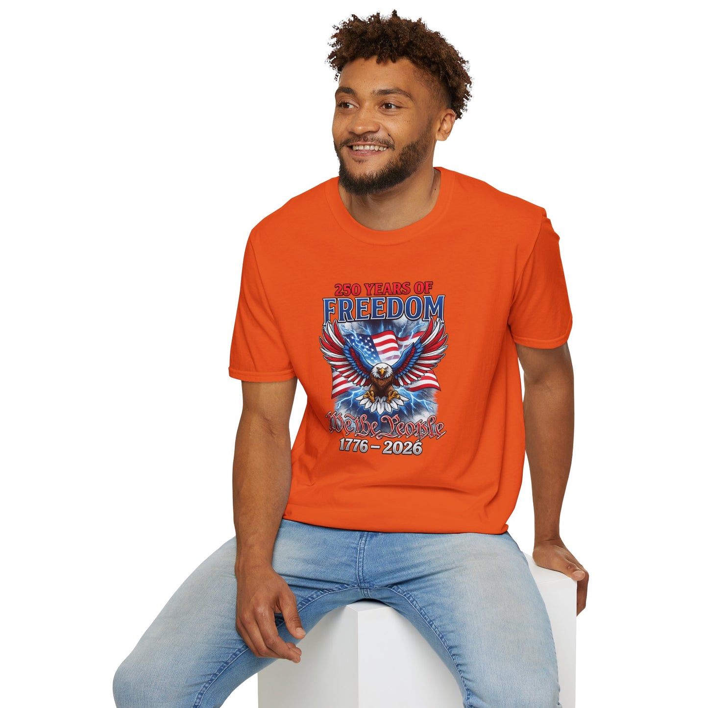 #250 250 Years of Freedom 1776–2026 Eagle T-Shirt