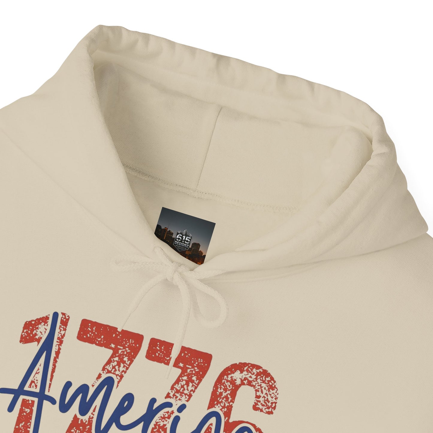 #250 1776 America: 250 Years of Freedom' Patriotic Independence Day Hoodie