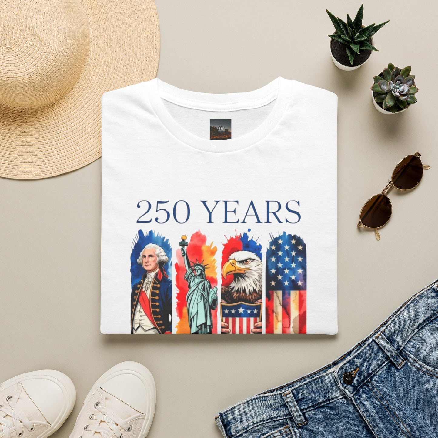 #250 250 Years American History Celebration 1776–2026 Patriotic T-Shirt