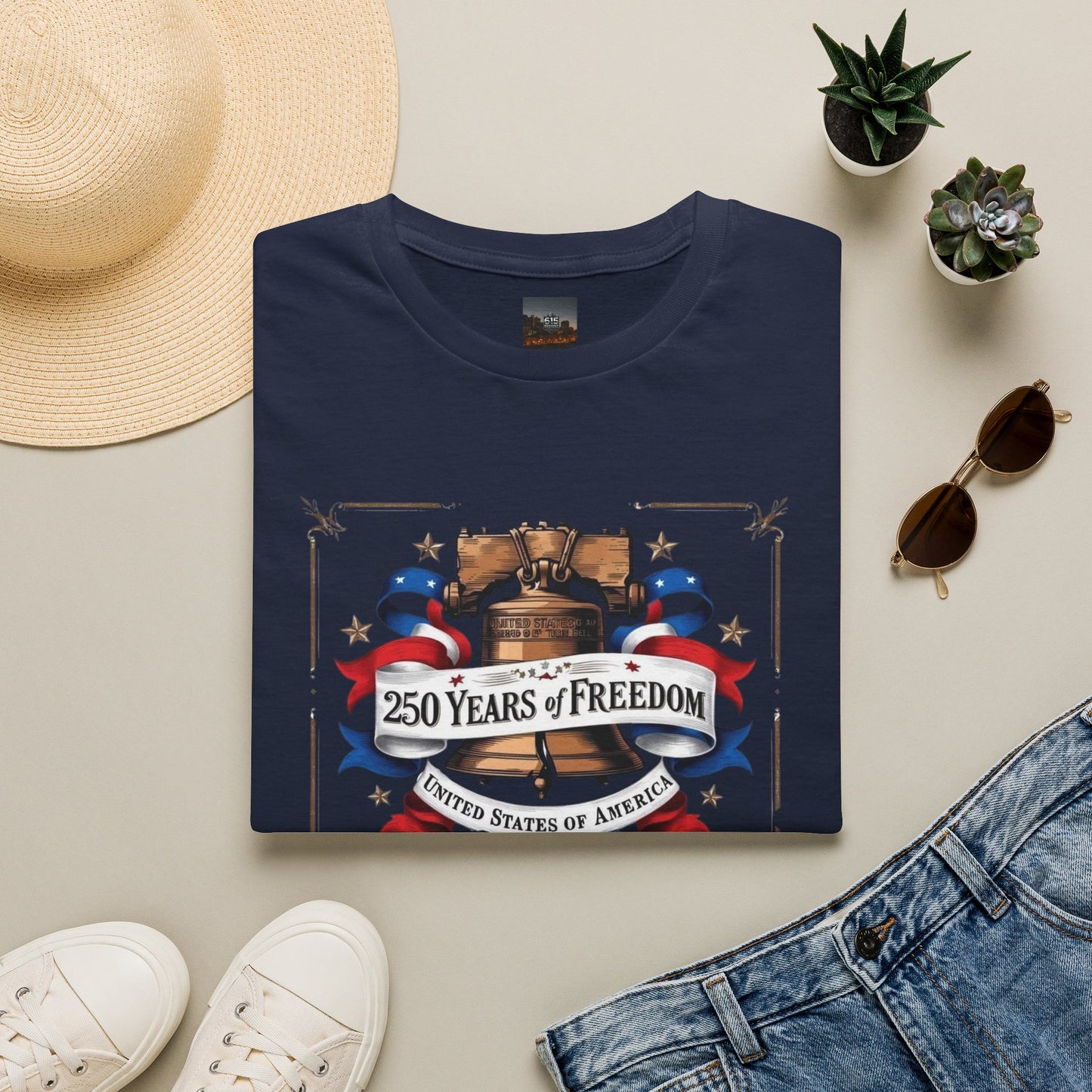 #250 250 Years of Freedom Liberty Bell Tee