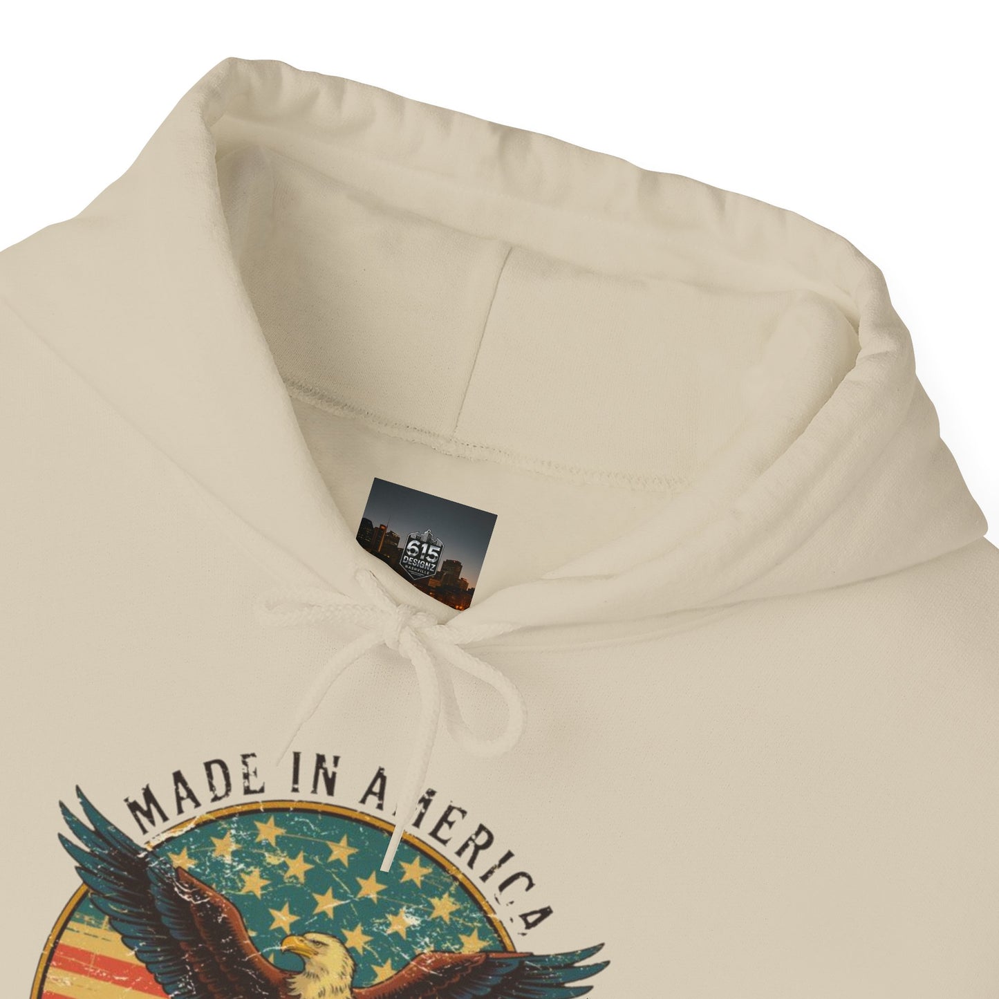 #250 Made in America Eagle 250th Anniversary Patriotic Hoodie