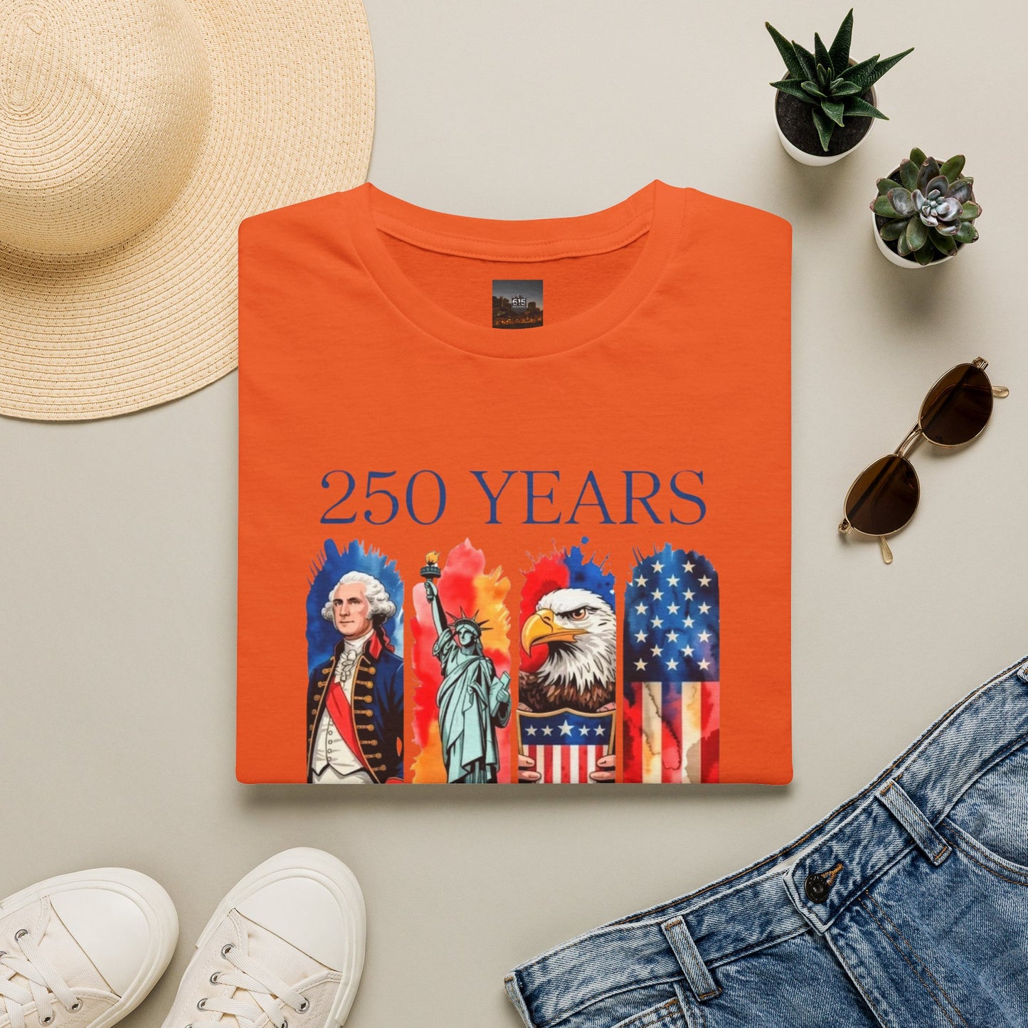 #250 250 Years American History Celebration 1776–2026 Patriotic T-Shirt