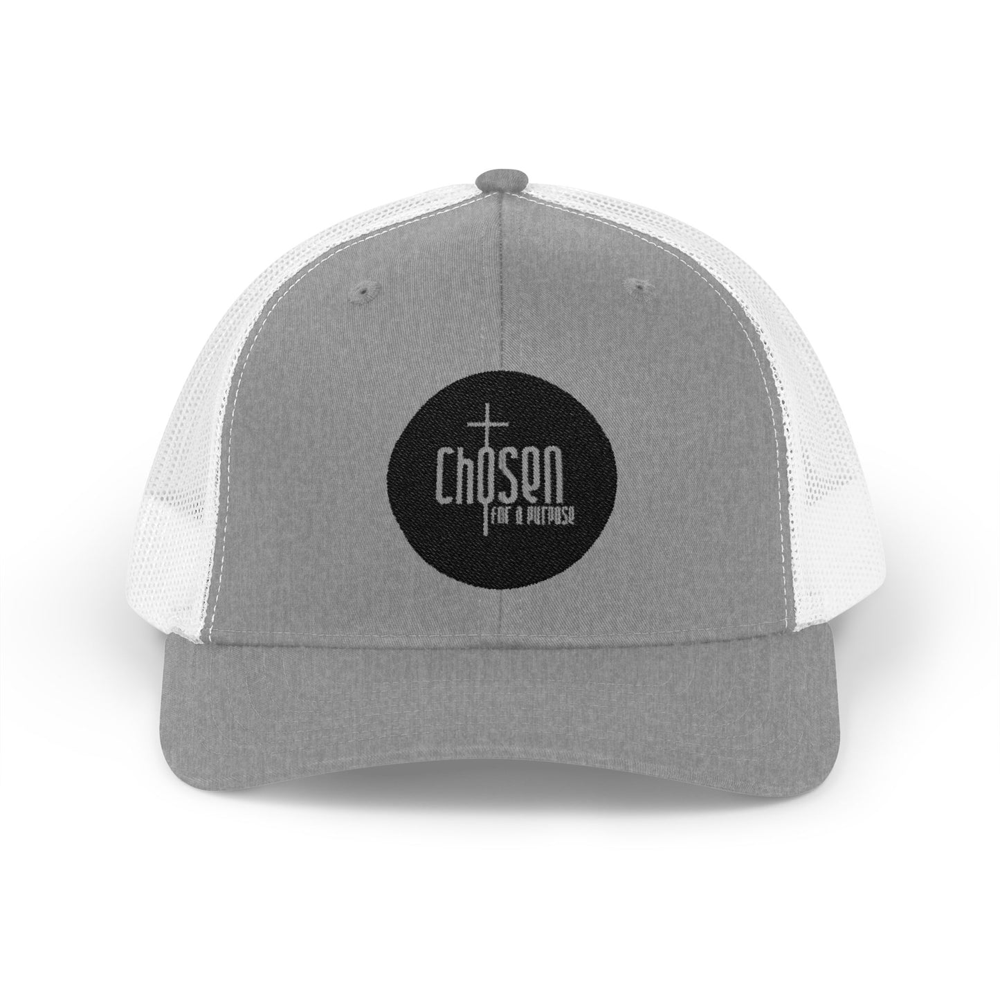 Chosen for a Purpose Trucker Cap — Embroidered Christian Snapback Hat