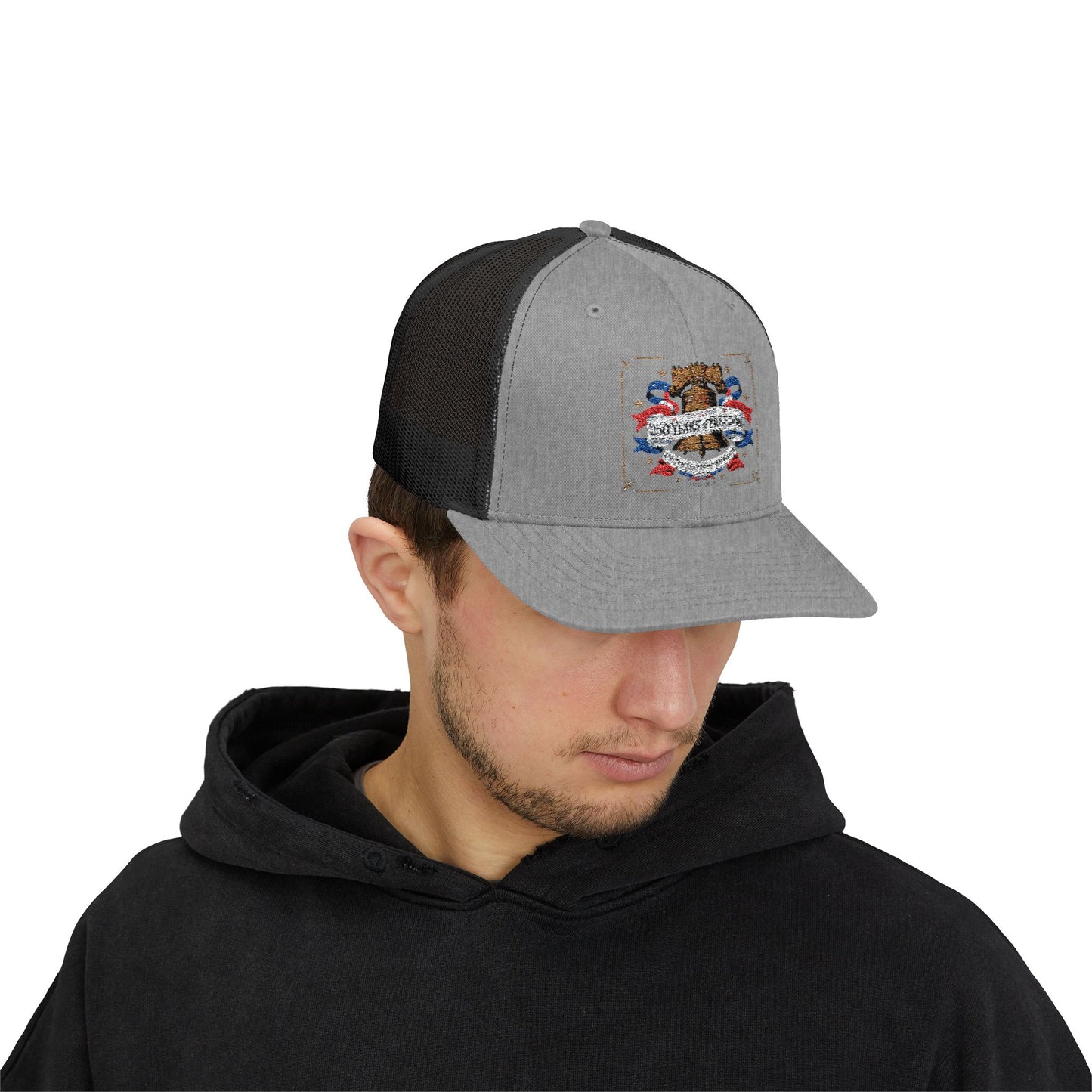 #250 250 Years of Freedom Liberty Bell Snapback Trucker Cap