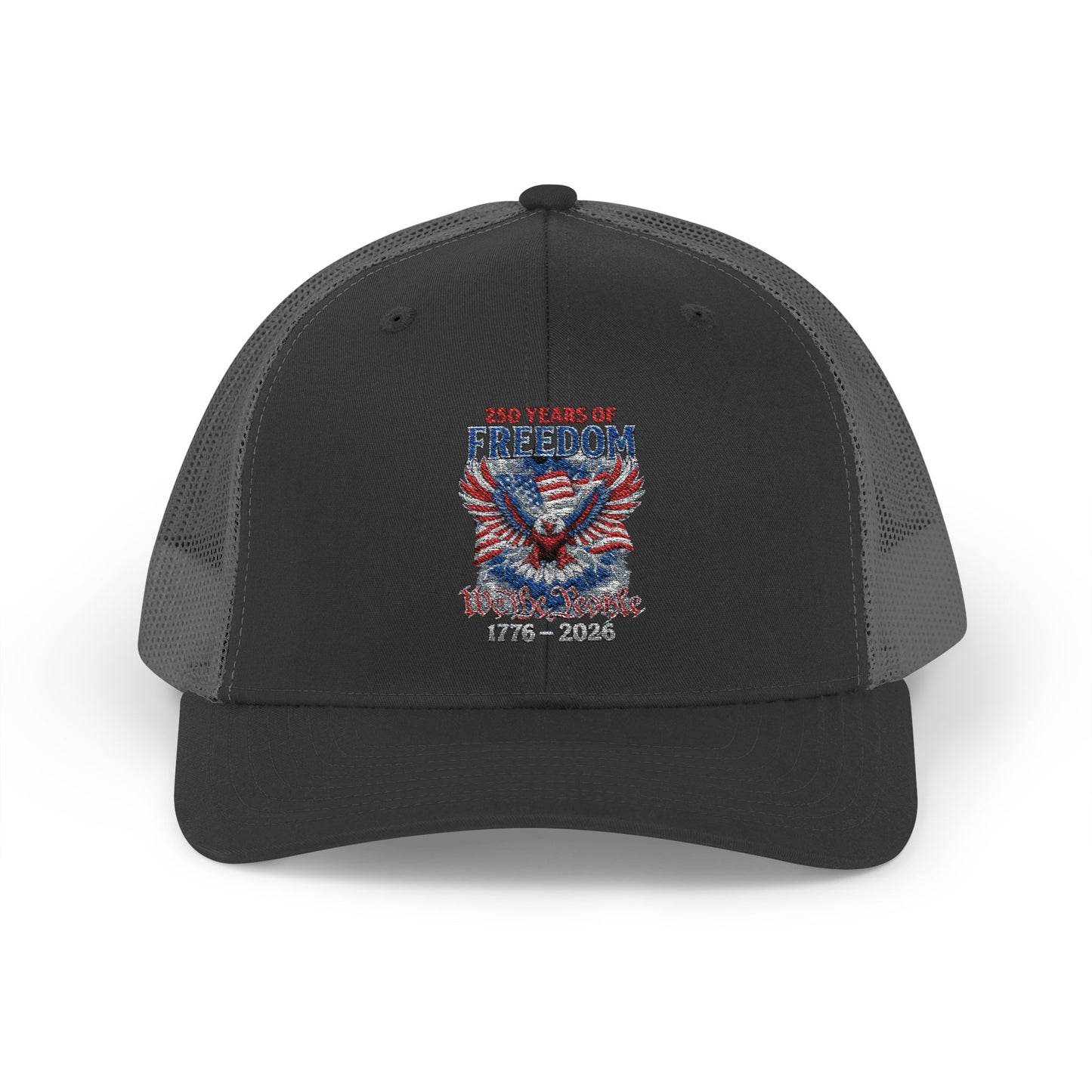 #250 250 Years of Freedom 1776–2026 Eagle Snapback Trucker Cap