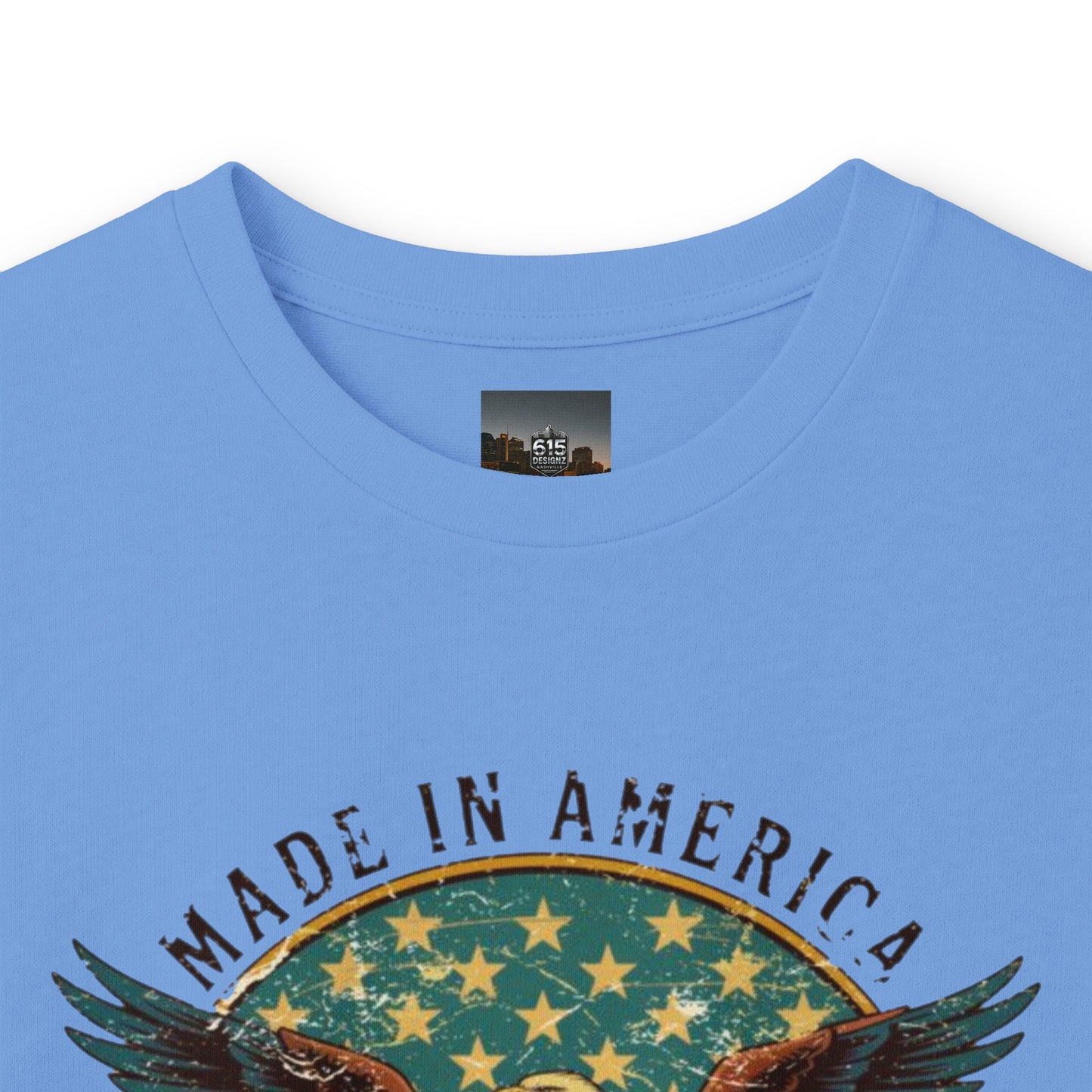 #250 Made in America Eagle 250th Anniversary Patriotic Long Sleeve Tee