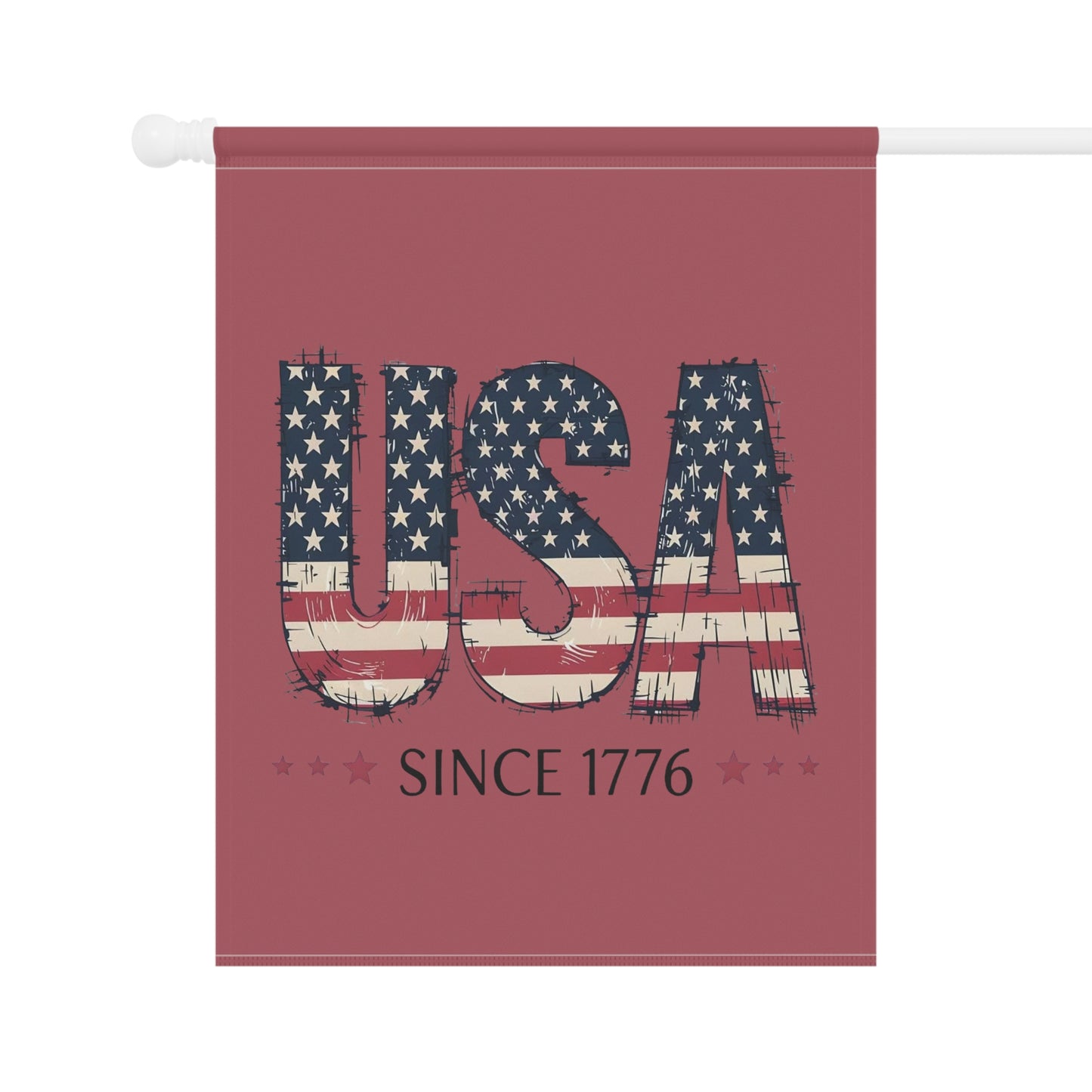 #250 USA Flag "USA Since 1776" Patriotic Garden Flag — House Banner