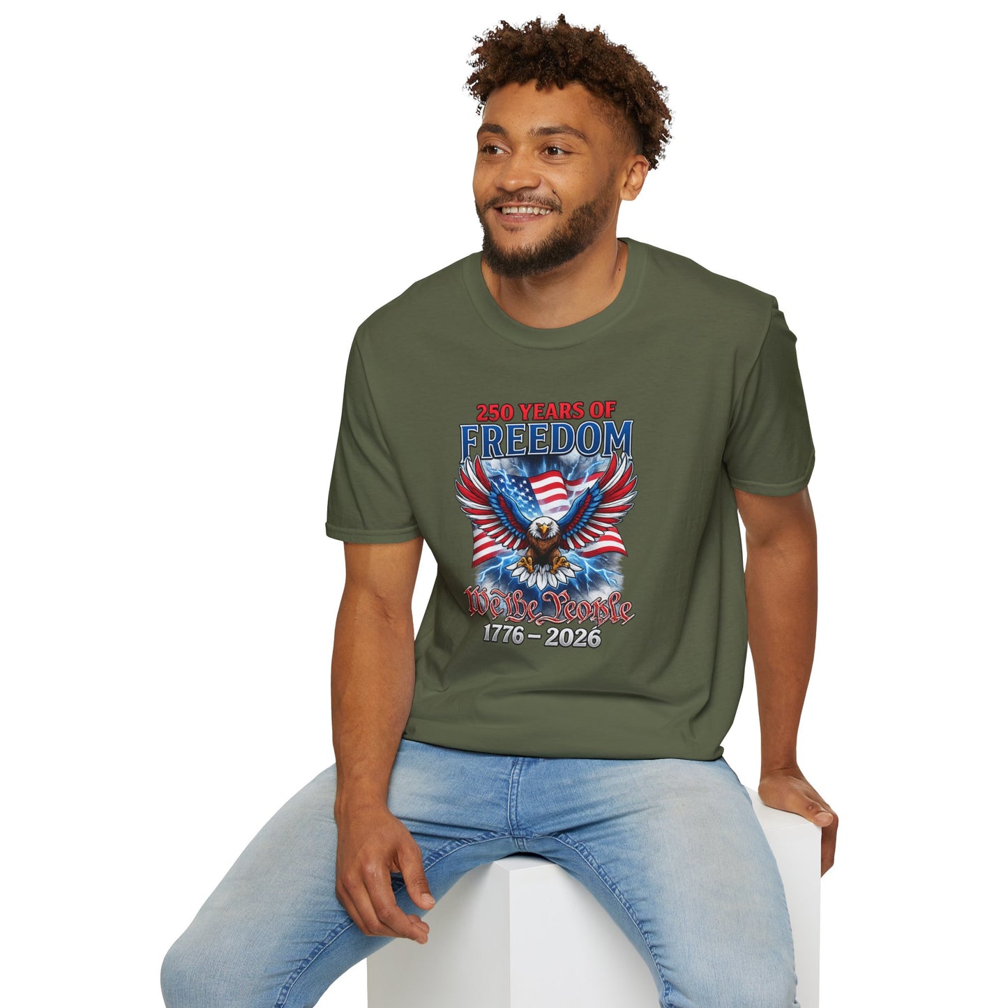 #250 250 Years of Freedom 1776–2026 Eagle T-Shirt