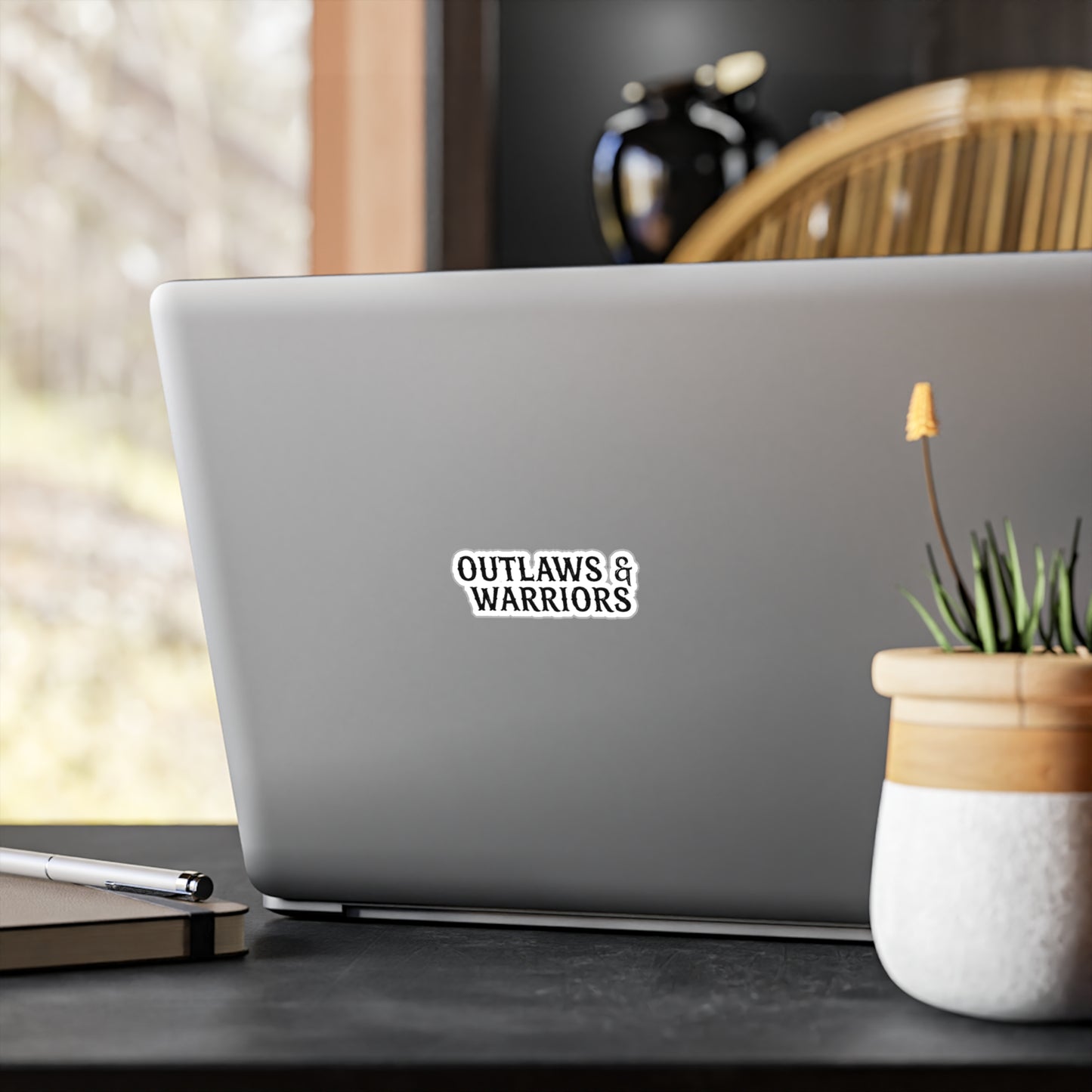 Outlaws & Warriors Kiss-Cut Vinyl Sticker
