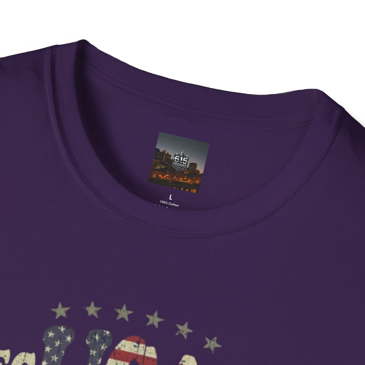 JesUSAves Patriotic T-Shirt — American Flag Christian Faith Tee
