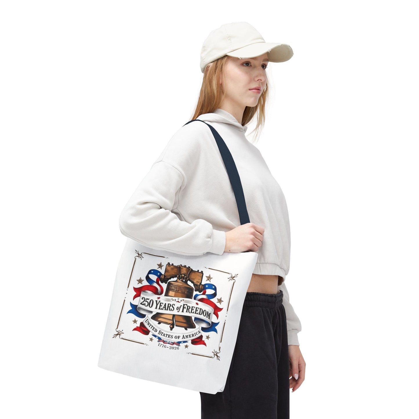 #250 250 Years of Freedom Liberty Bell Tote Bag