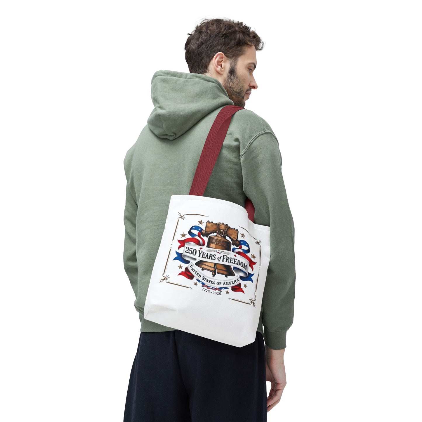 #250 250 Years of Freedom Liberty Bell Tote Bag