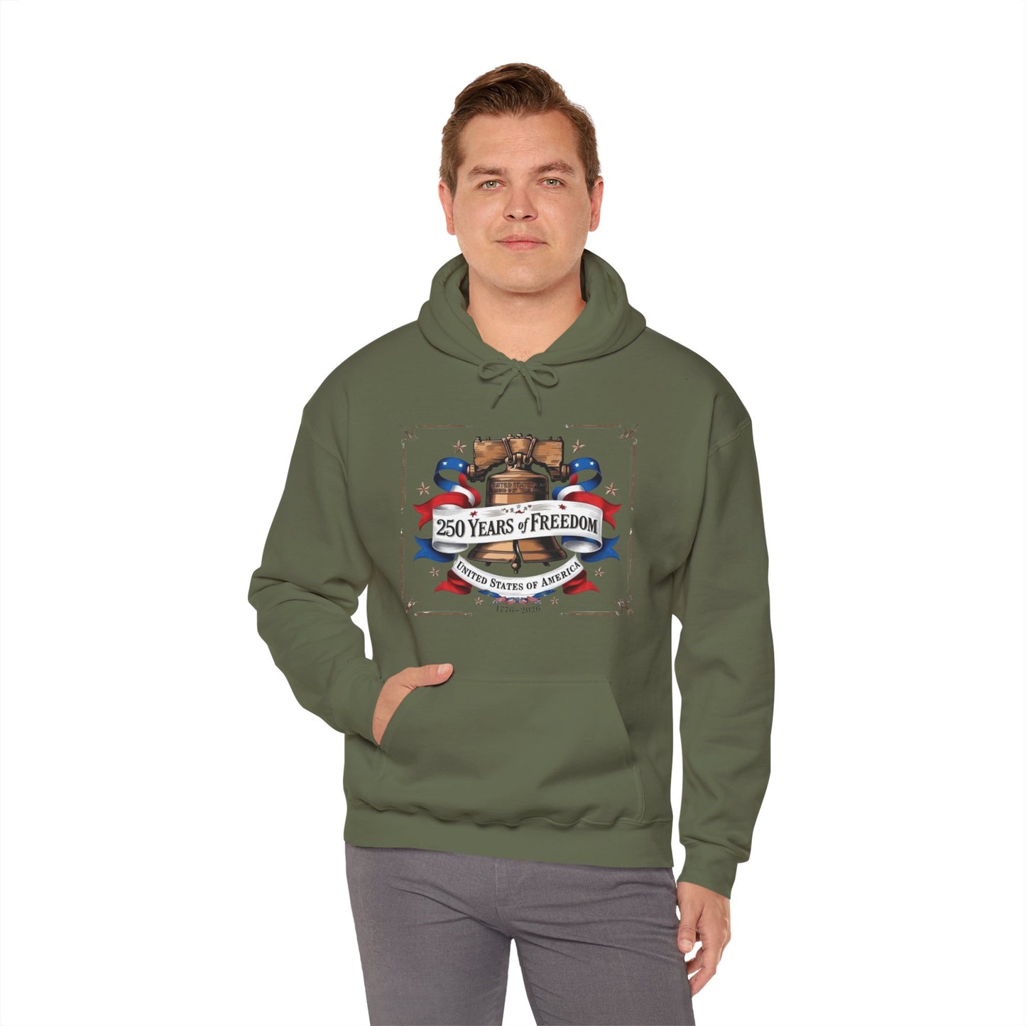 #250 250 Years of Freedom Liberty Bell Hoodie
