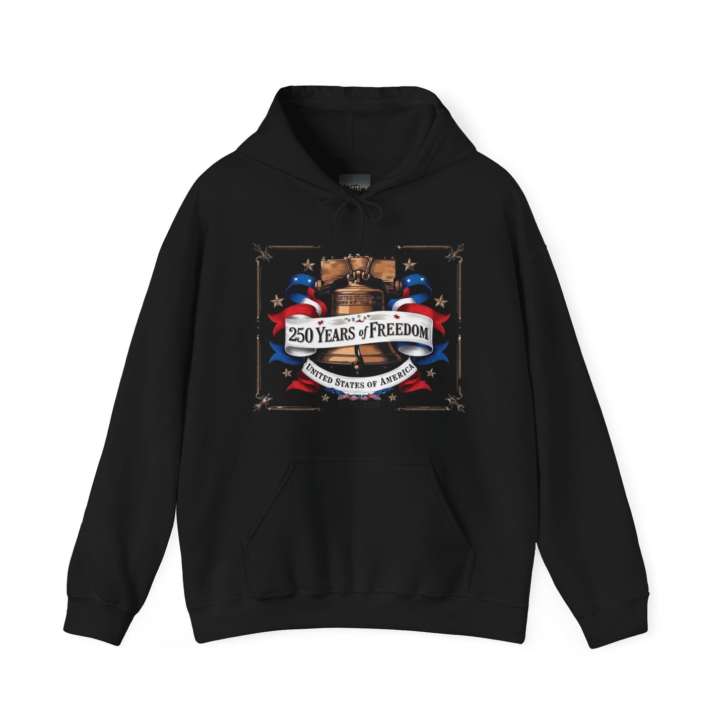 #250 250 Years of Freedom Liberty Bell Hoodie
