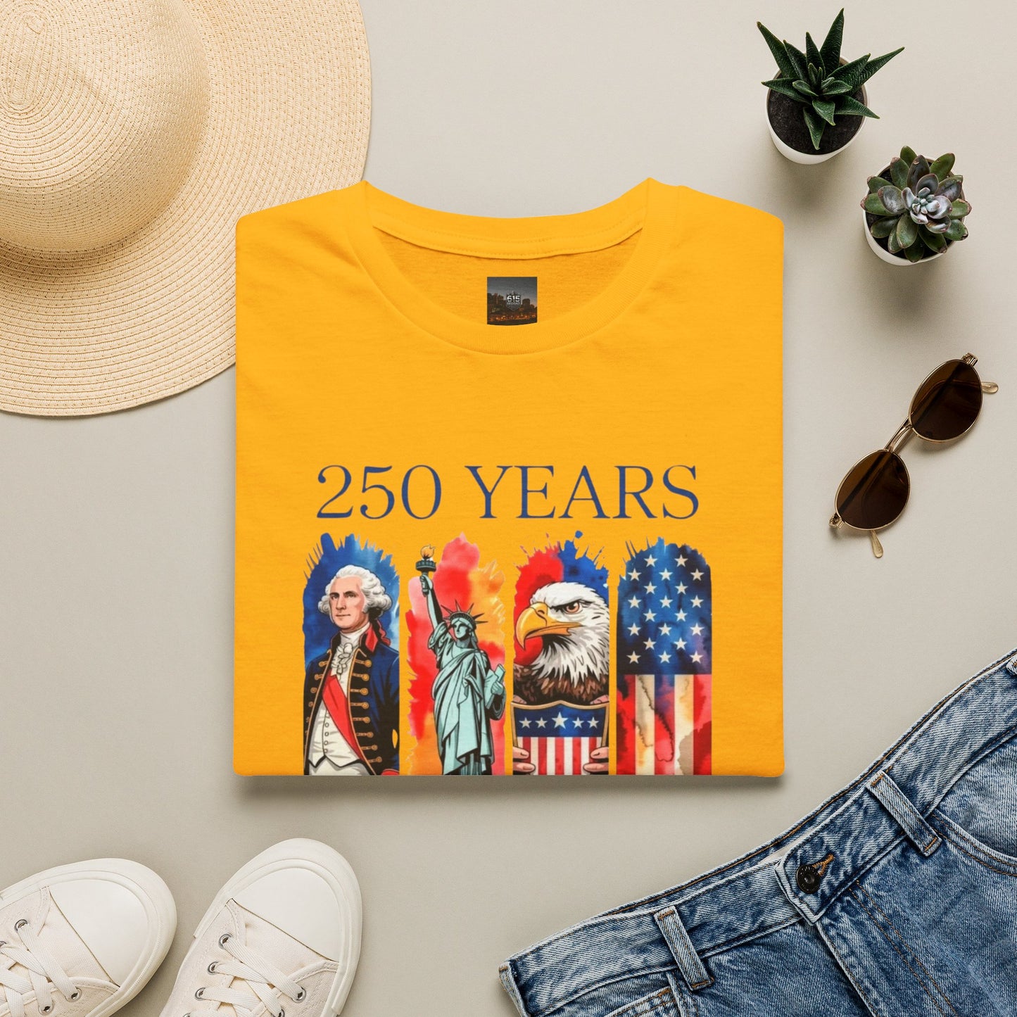 #250 250 Years American History Celebration 1776–2026 Patriotic T-Shirt