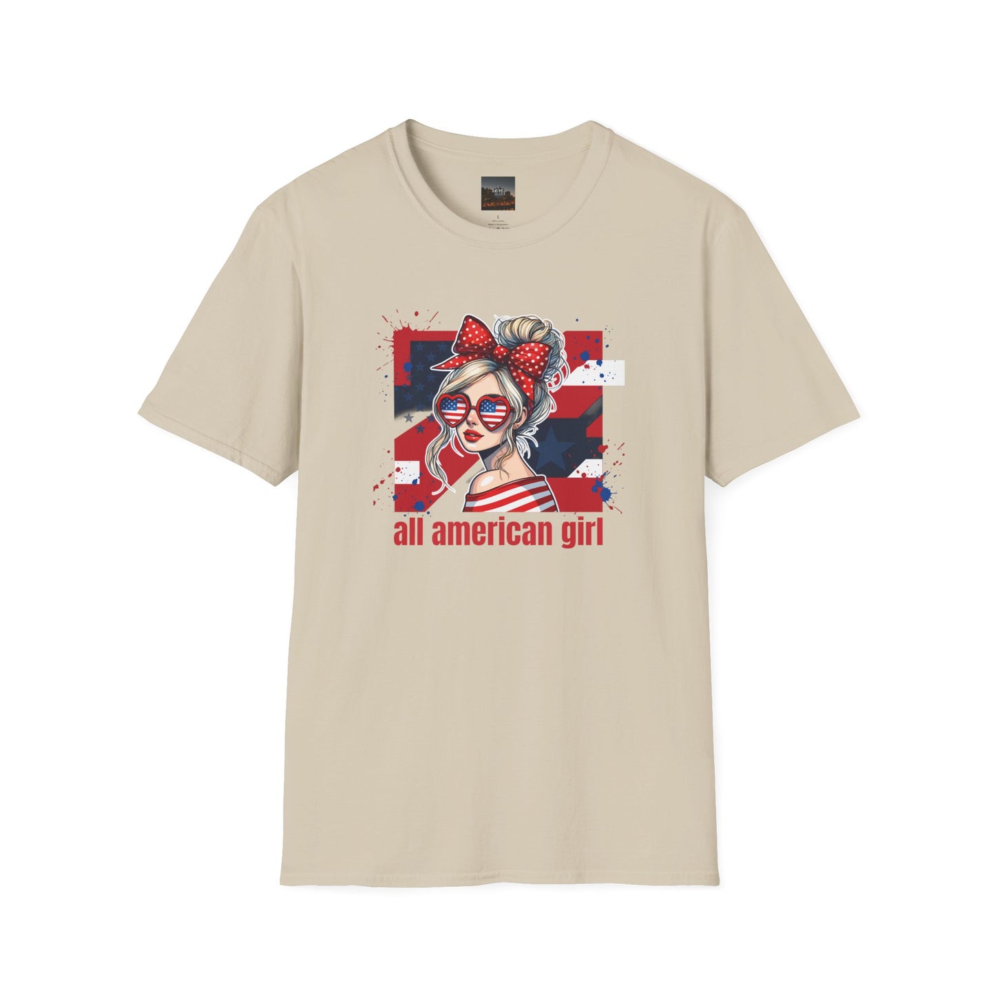 #250 All American Girl Patriotic T-Shirt