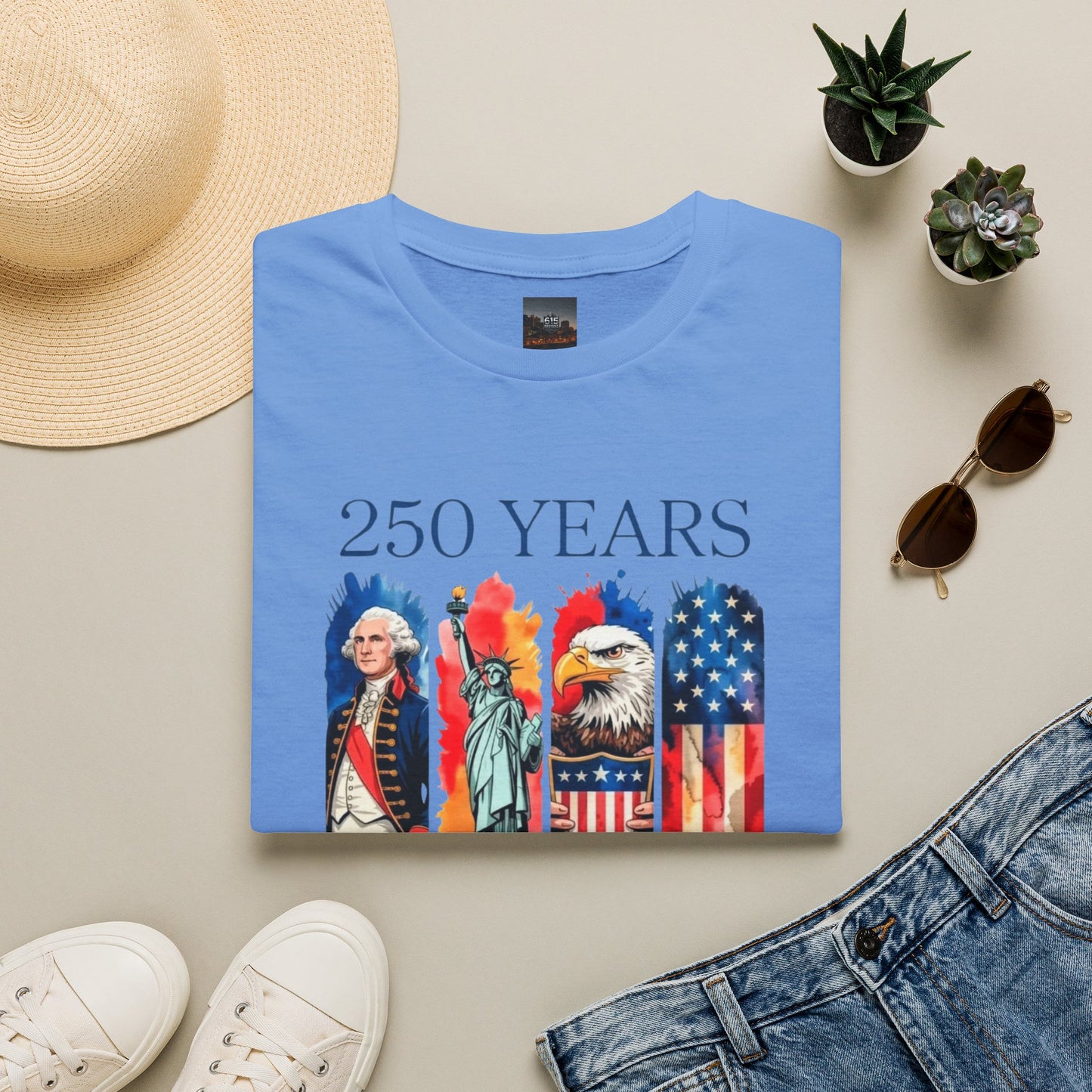 #250 250 Years American History Celebration 1776–2026 Patriotic T-Shirt