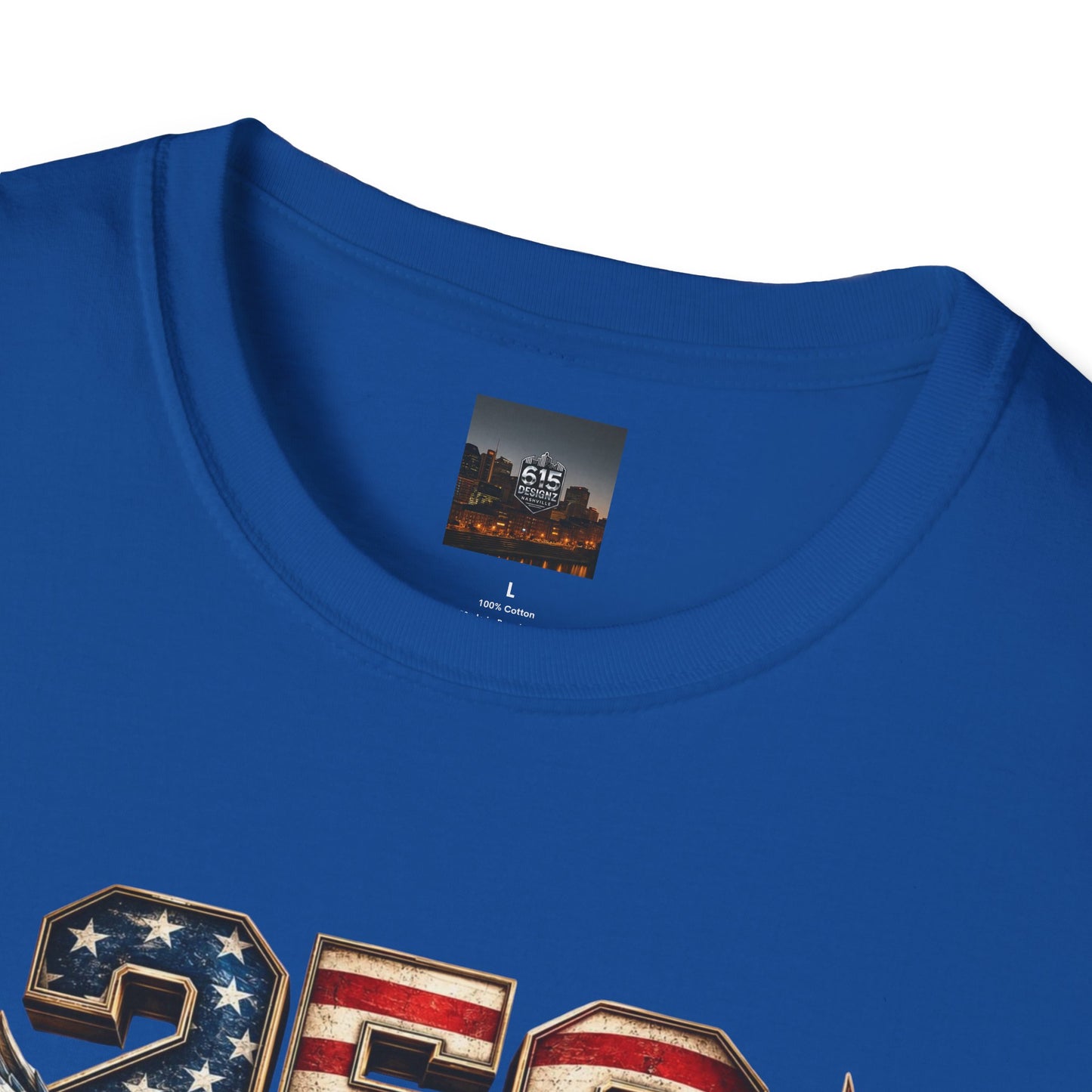 #250 250 Years of Freedom Eagle Patriotic American Flag Anniversary (1776–2026) T-Shirt