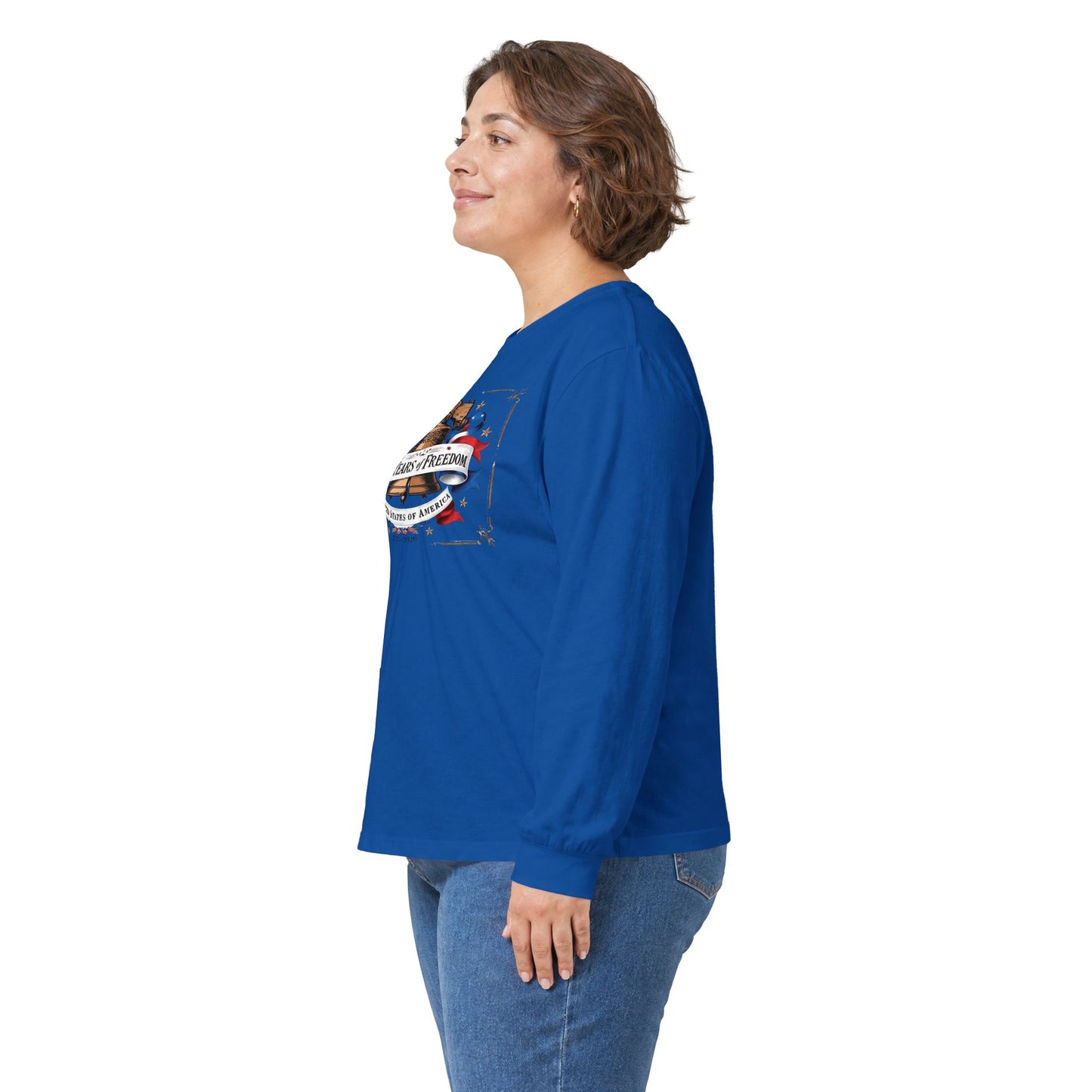 #250 250 Years of Freedom Liberty Bell Long Sleeve Tee