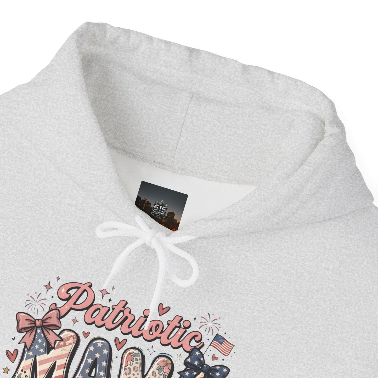 #250 Patriotic Mama 1776–2026 American Flag Hoodie