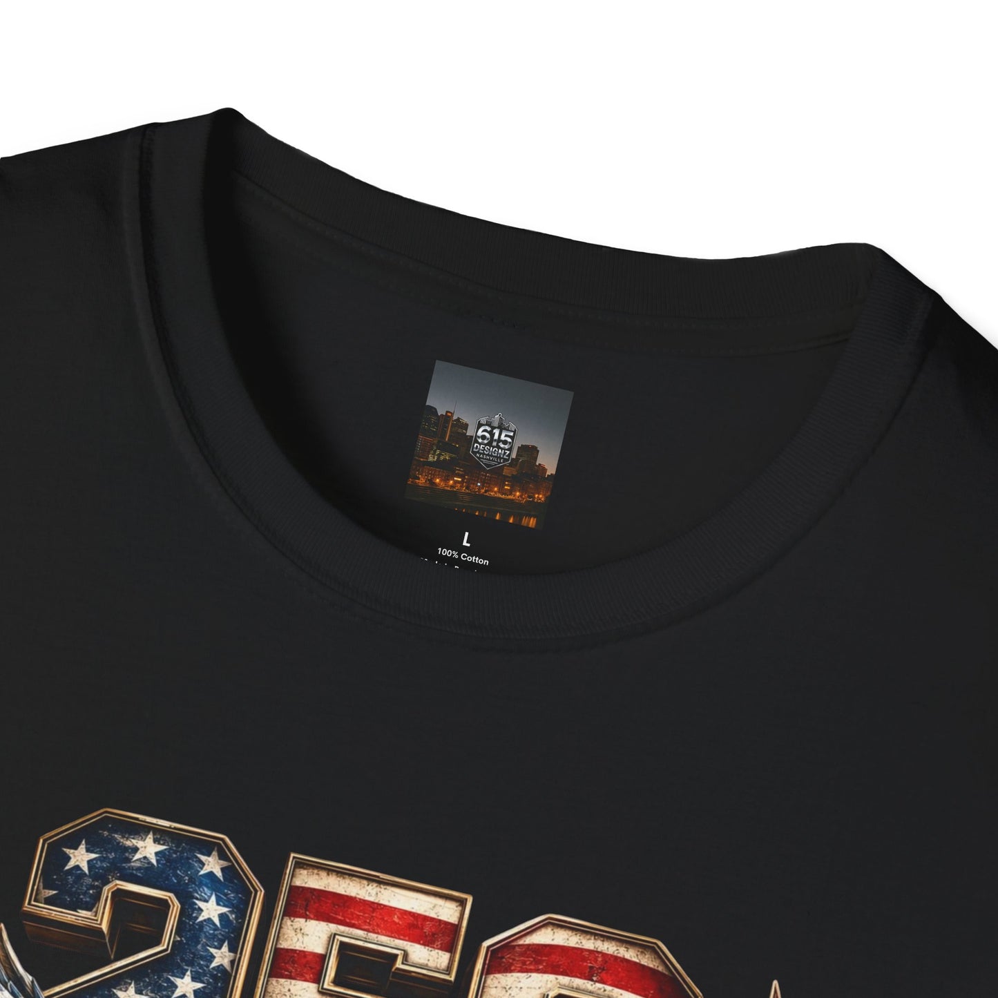 #250 250 Years of Freedom Eagle Patriotic American Flag Anniversary (1776–2026) T-Shirt