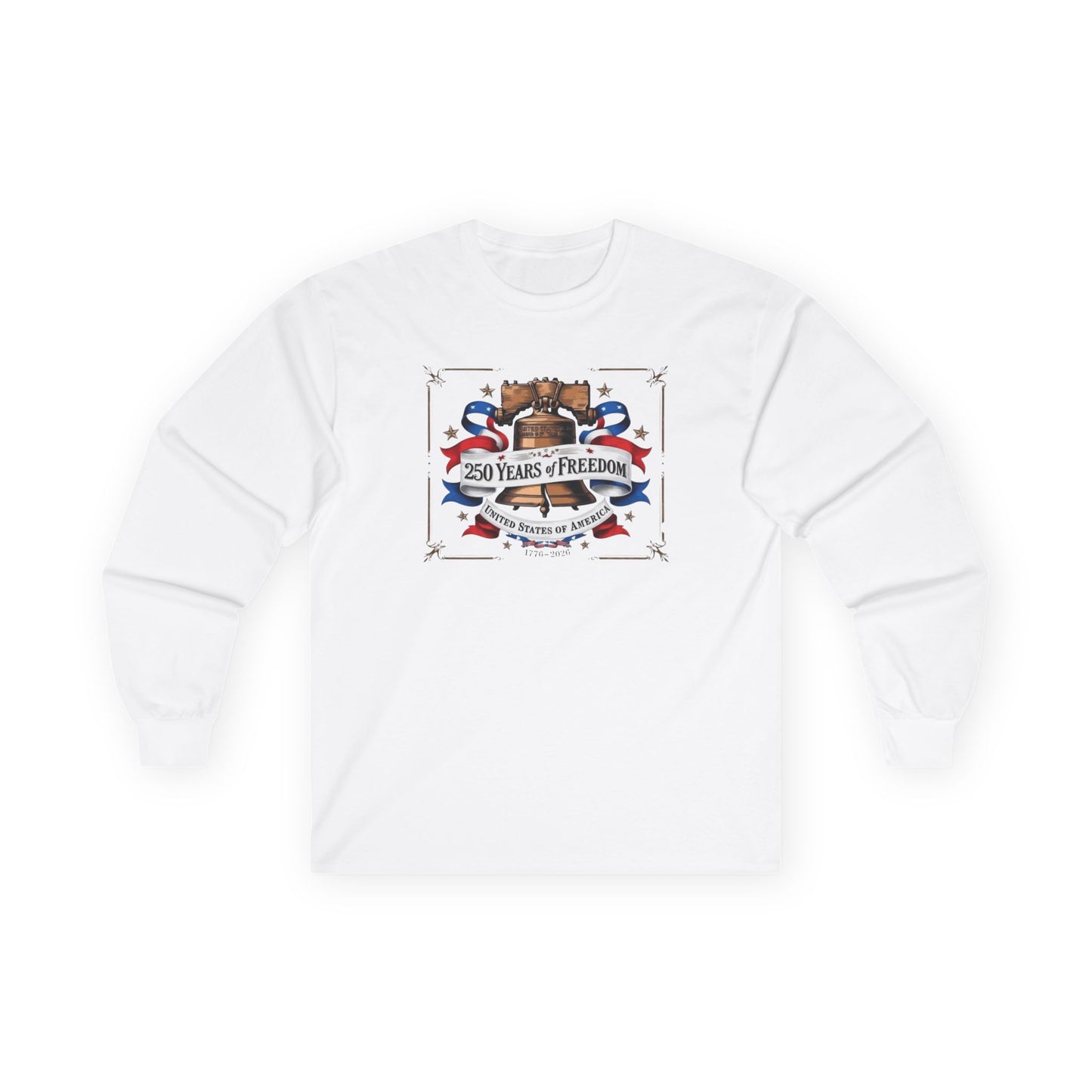 #250 250 Years of Freedom Liberty Bell Long Sleeve Tee