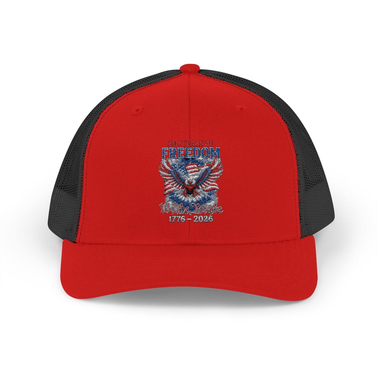 #250 250 Years of Freedom 1776–2026 Eagle Snapback Trucker Cap