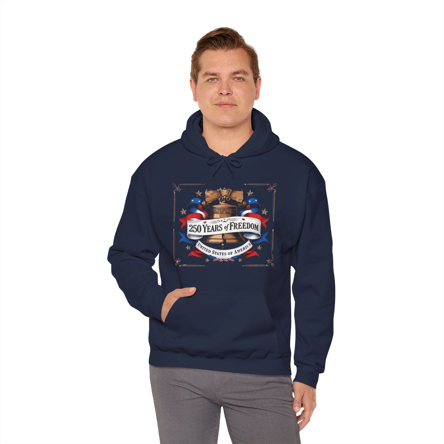 #250 250 Years of Freedom Liberty Bell Hoodie