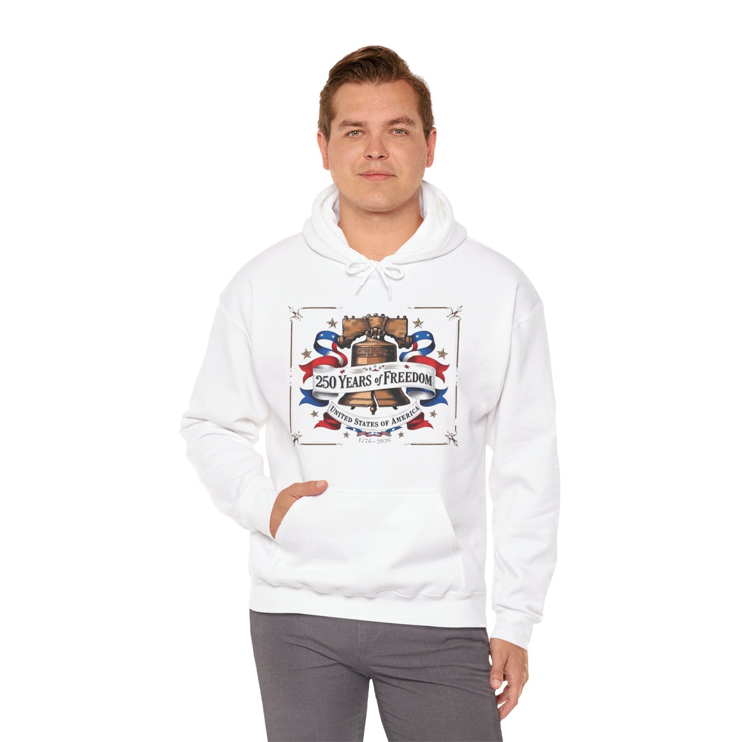 #250 250 Years of Freedom Liberty Bell Hoodie