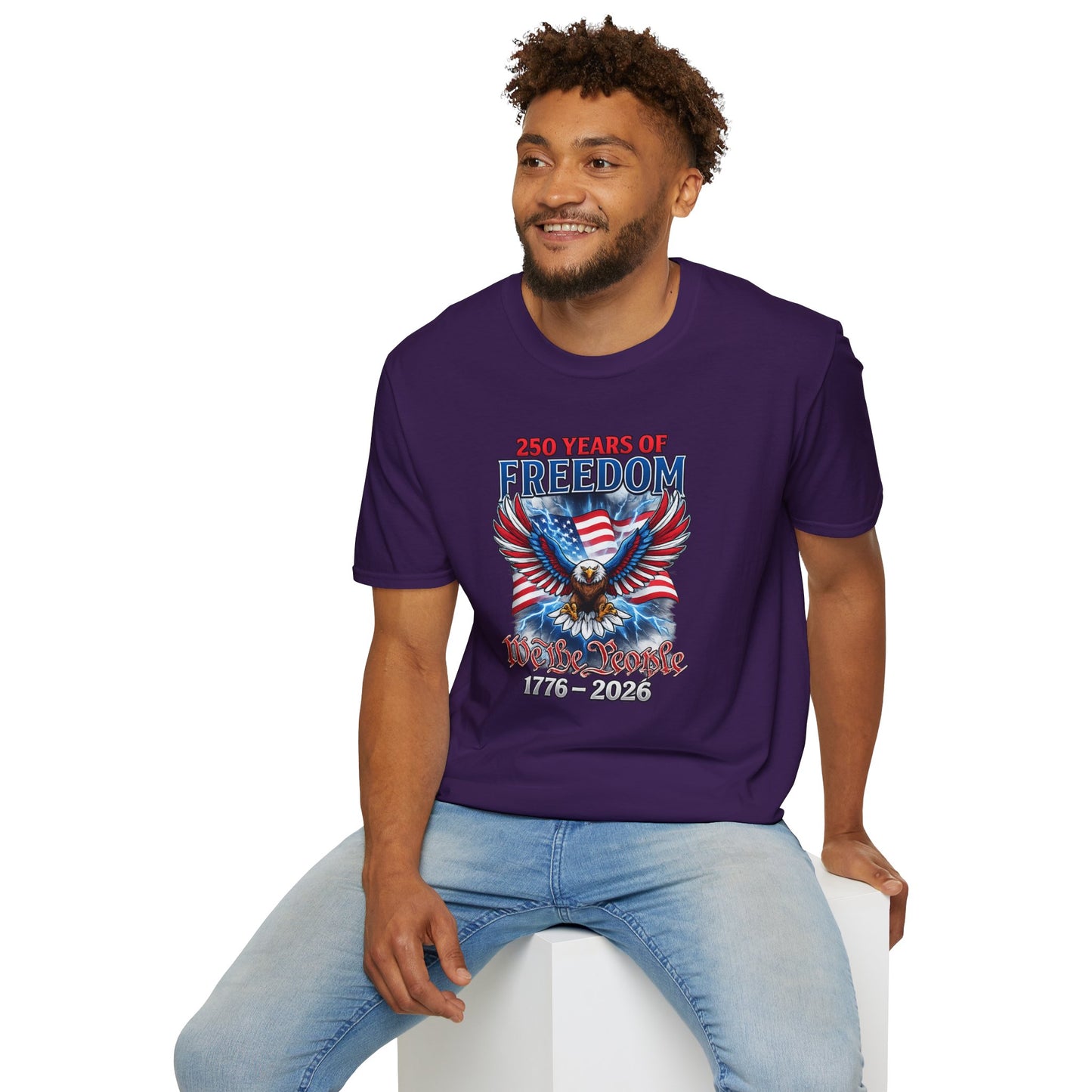 #250 250 Years of Freedom 1776–2026 Eagle T-Shirt