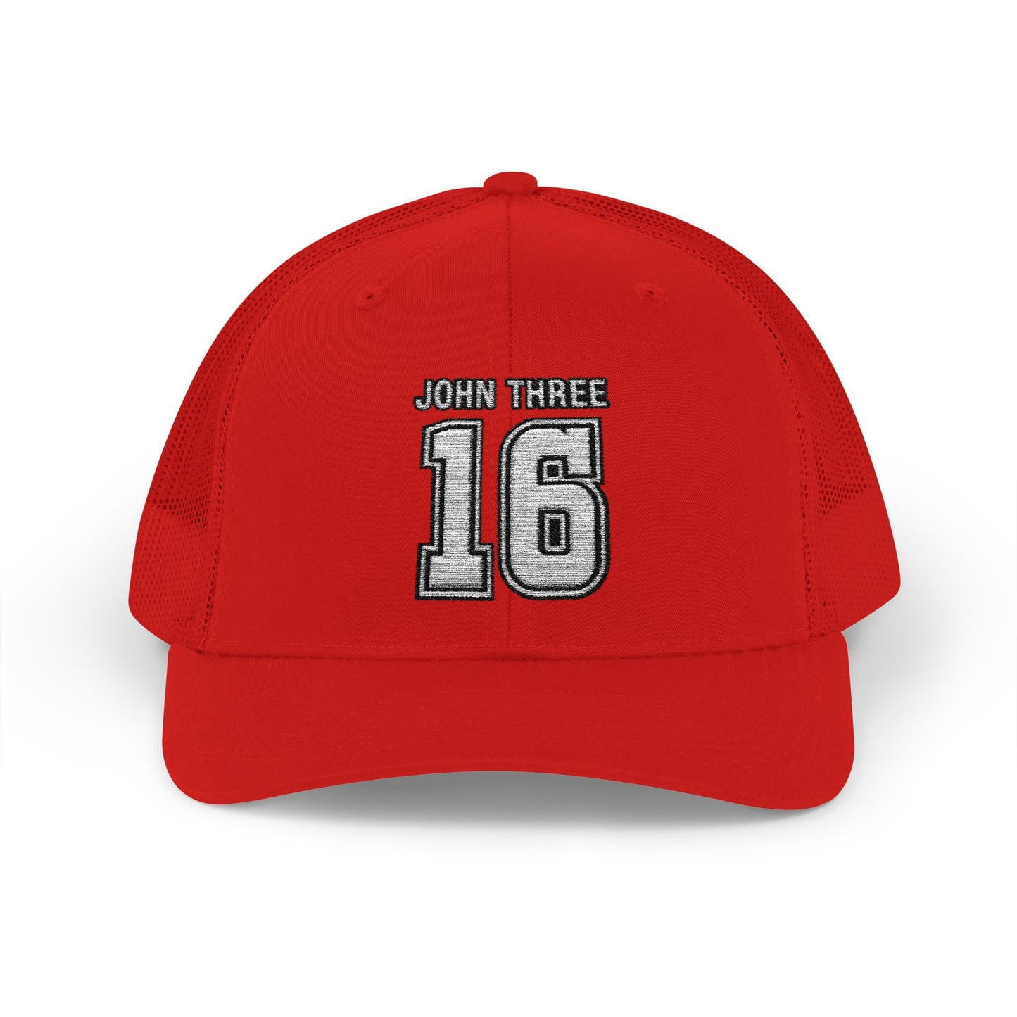 John Three 16 Vintage Varsity Trucker Cap