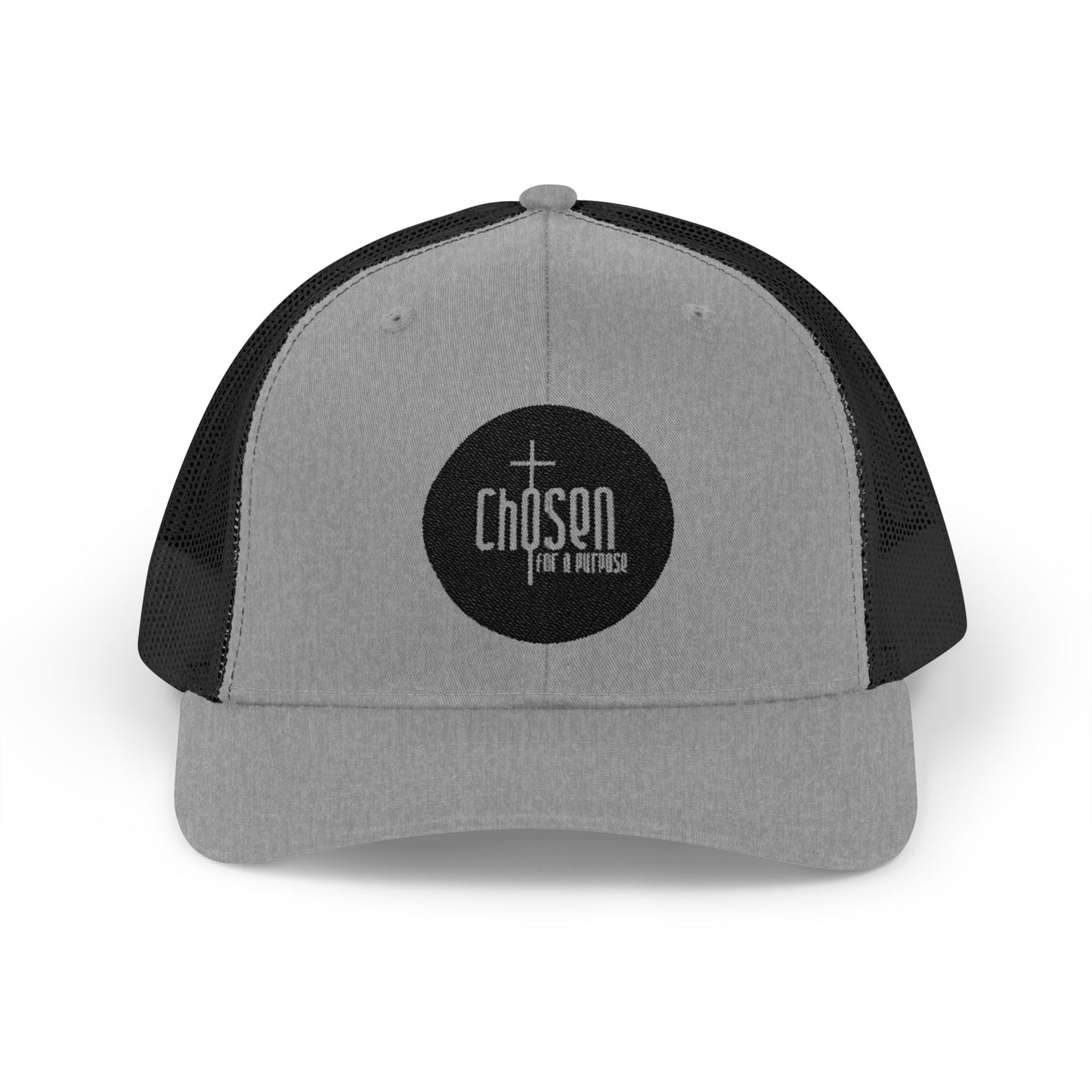Chosen for a Purpose Trucker Cap — Embroidered Christian Snapback Hat