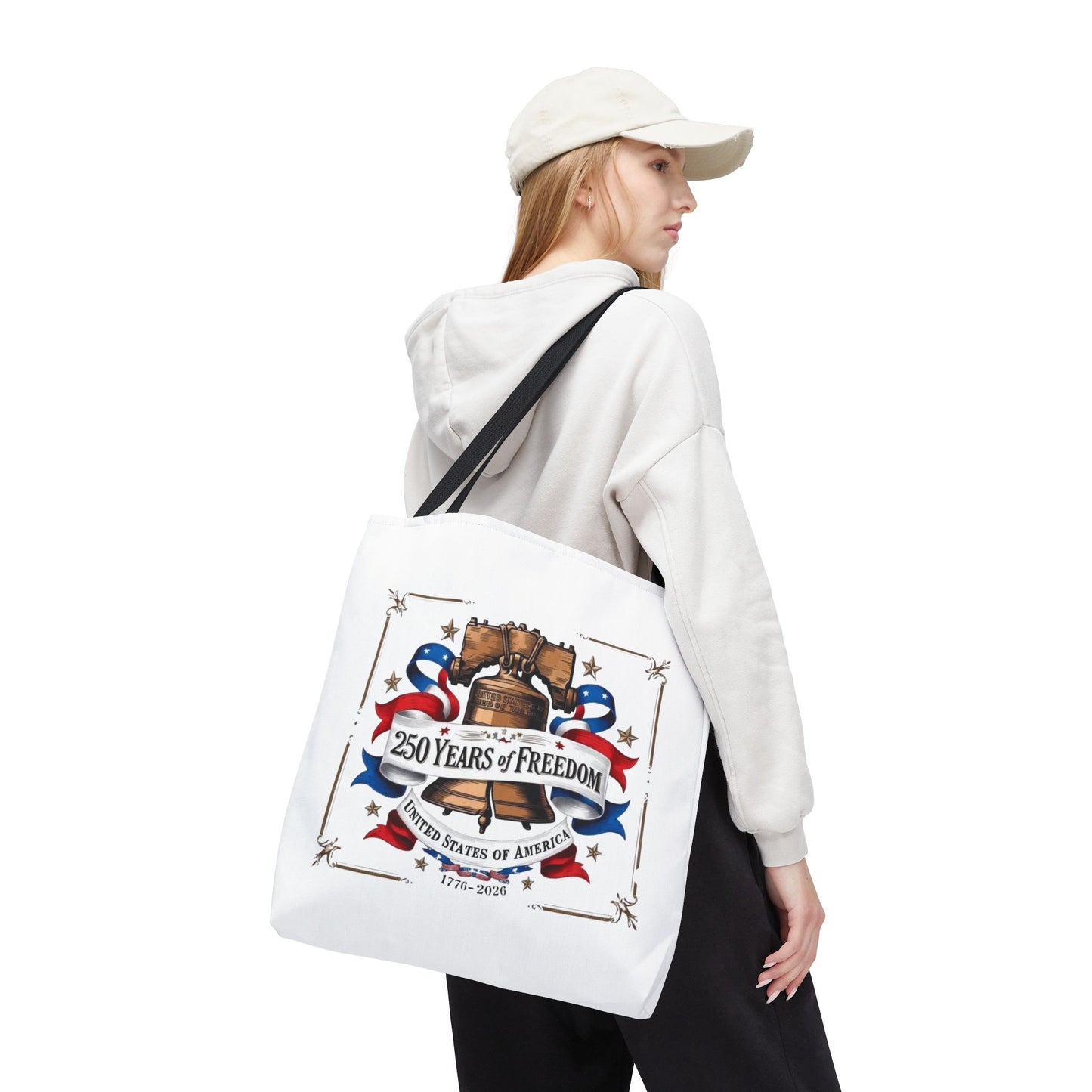 #250 250 Years of Freedom Liberty Bell Tote Bag